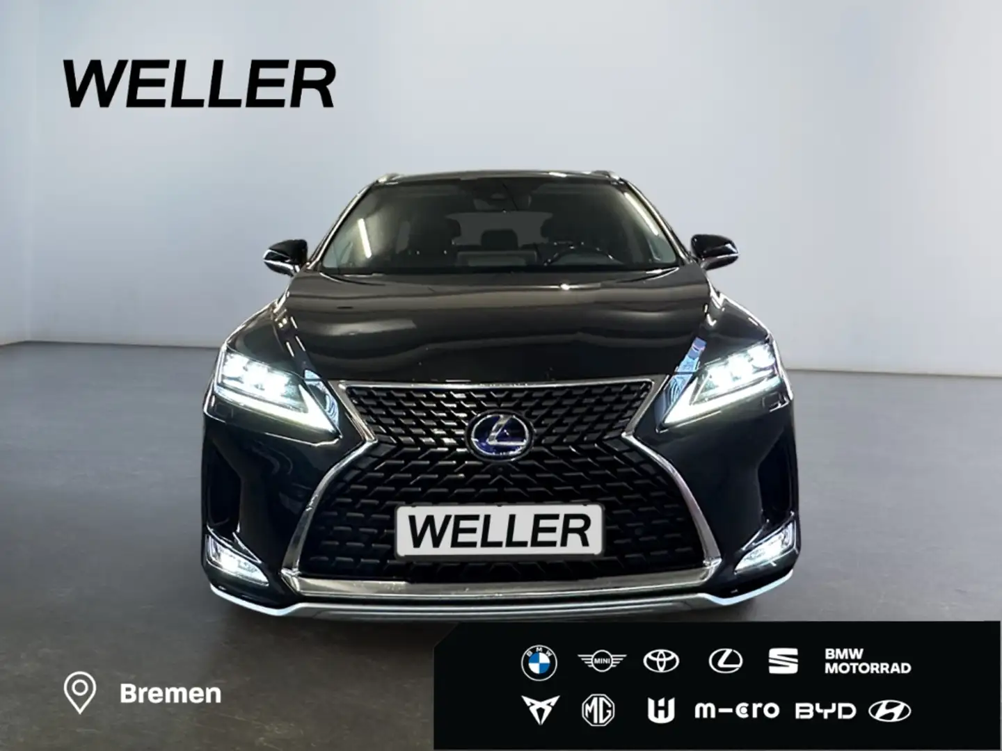 Lexus RX 450h (hybrid) Luxury Line *HUD*360°*Pano*Leder* Schwarz - 2