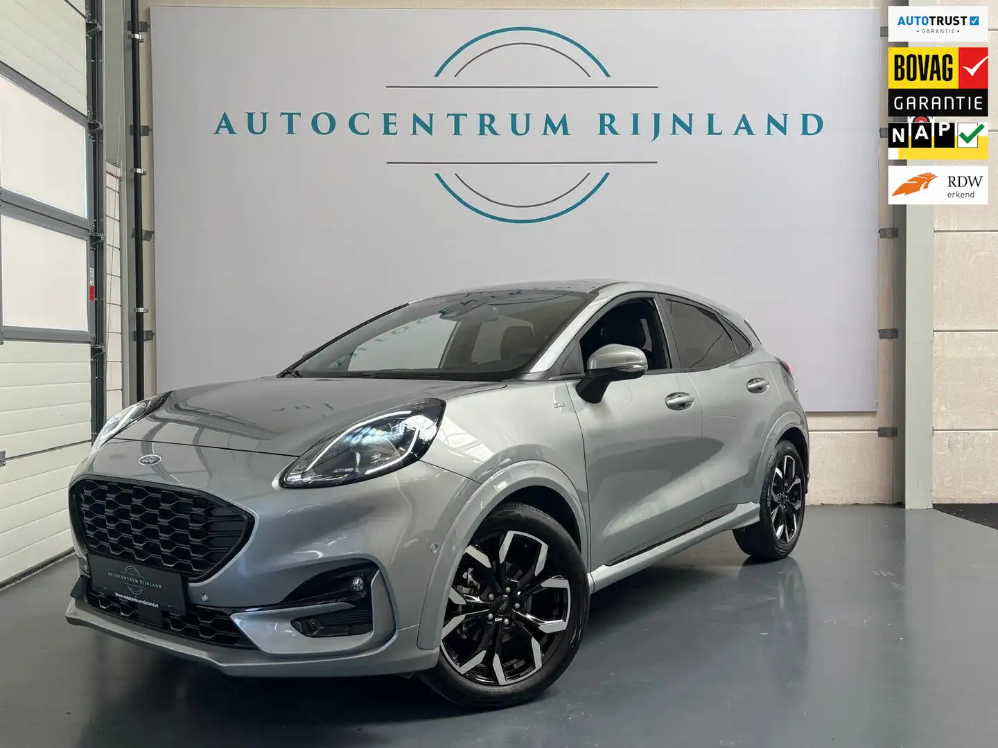 Ford Puma 1.0 EcoBoost Hybrid ST-Line X 1 Jaar BOVAG GARANTI Grijs - 1