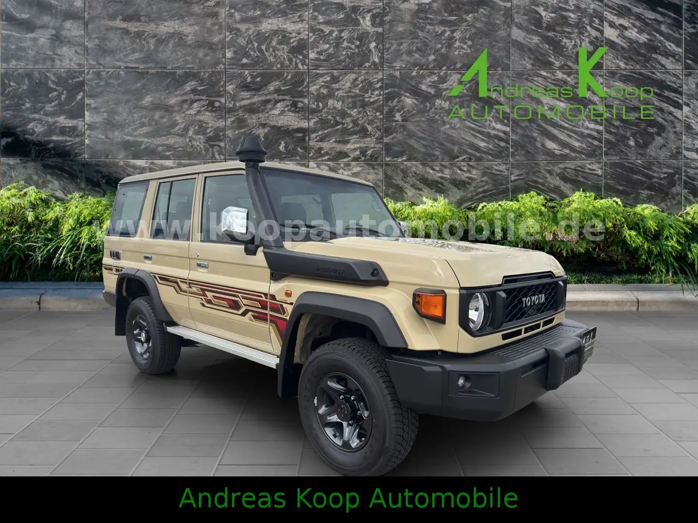 Toyota Land Cruiser GRJ 76 LX-G 4,0i V6 Euro-6e SOFORT Beige - 2