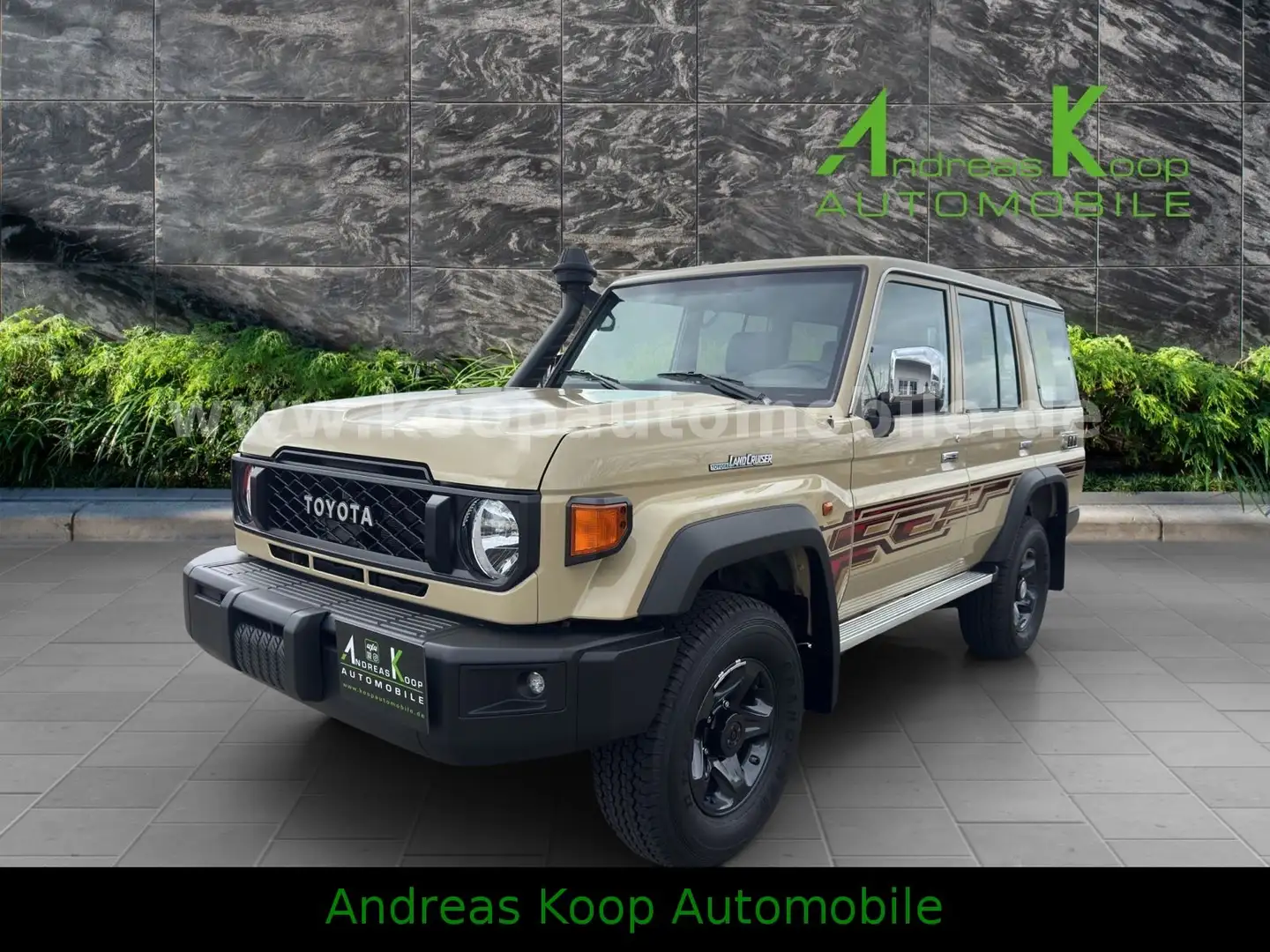 Toyota Land Cruiser GRJ 76 LX-G 4,0i V6 Euro-6e SOFORT Beige - 1
