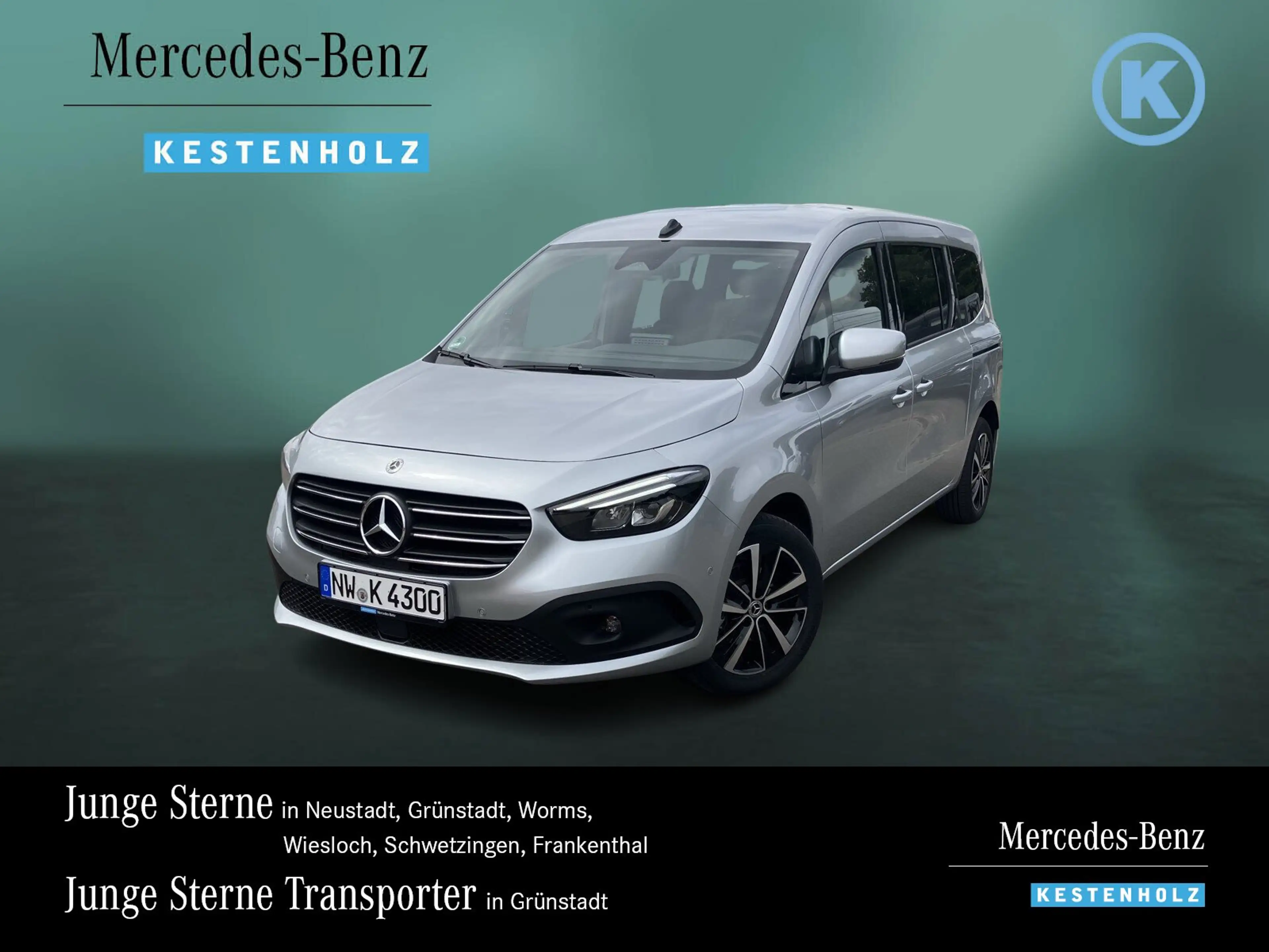 Mercedes-Benz T-Class T180 Progressive Edition Lang AHK+7-Sitzer+17"LM
