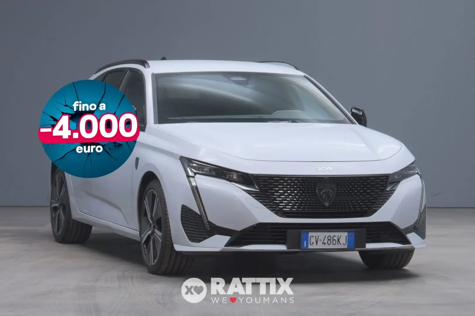 Peugeot 308 SW 1.5 BlueHDI 130CV GT EAT8 Bianco - 1