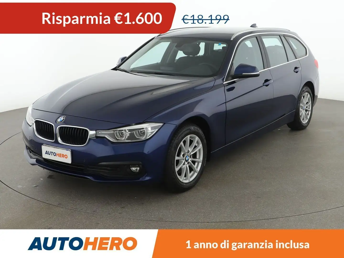 BMW 320 320d Business Advantage Touring  xDrive Blu/Azzurro - 1