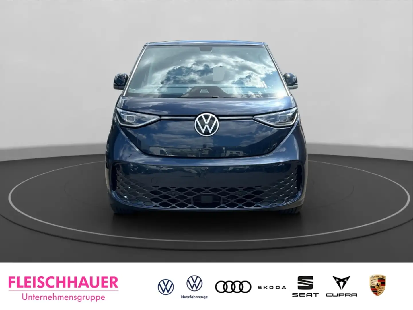 Volkswagen ID. Buzz Goal LR AHK-klappbar Panorama Navi Memory Sitze Ma Blau - 2