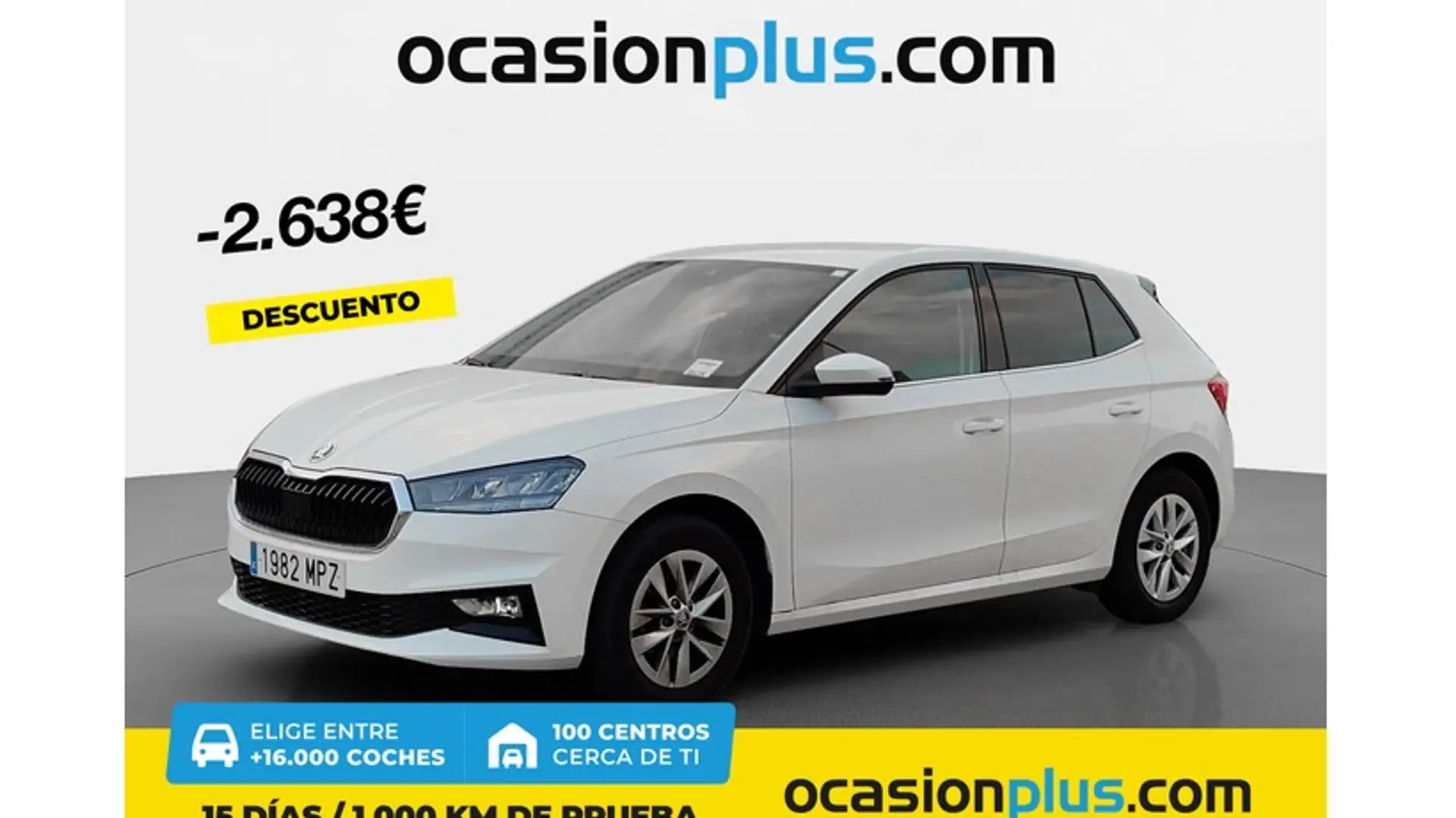 Skoda Fabia 1.0 TSI Selection 70kW Blanco - 1