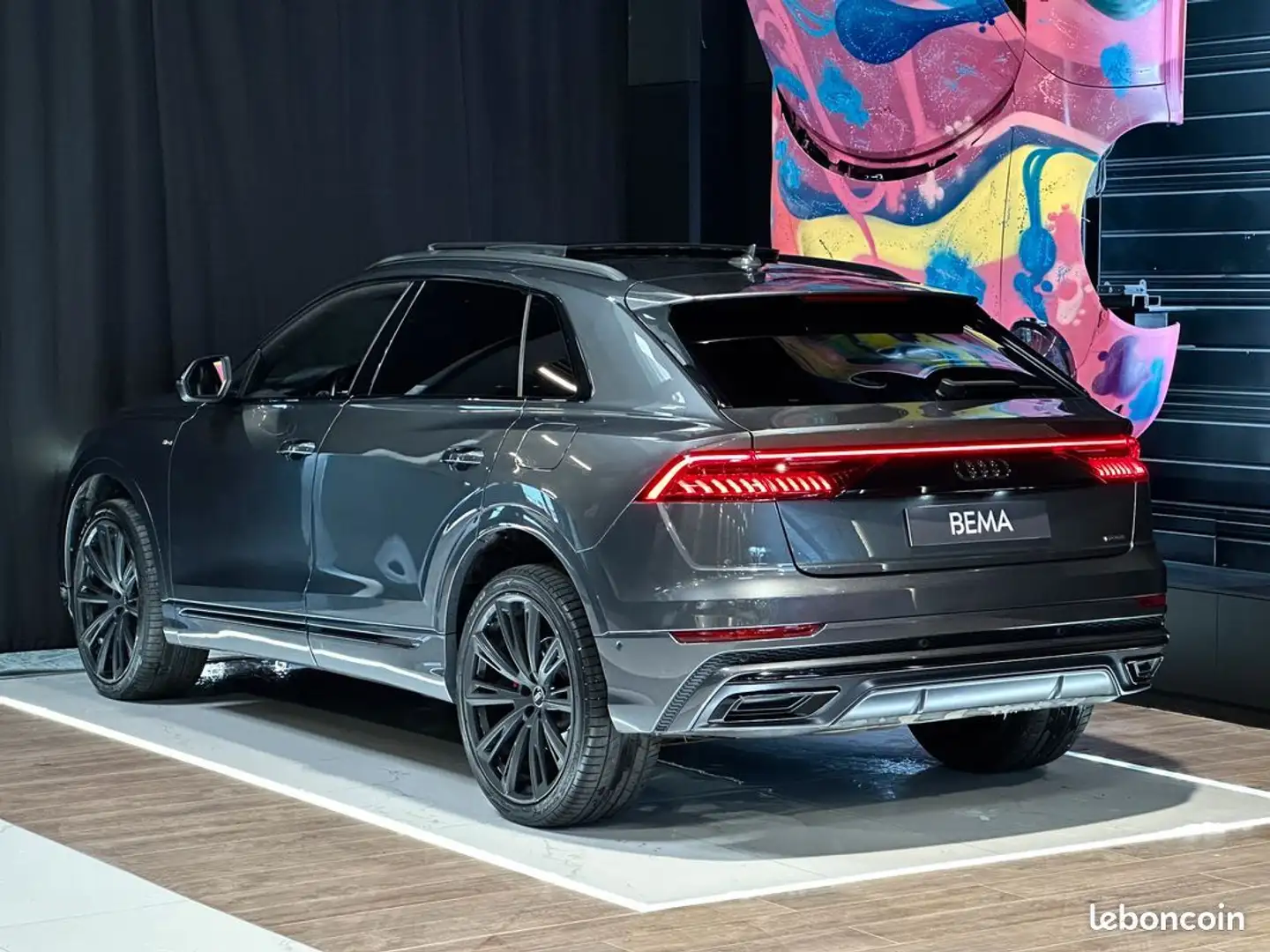 Audi Q8 60 TFSIe COMPETITION 462cv | Pas de Malus Toit Panoramique B&O 3D Sound 360° À partir 859 Mois Gris - 2