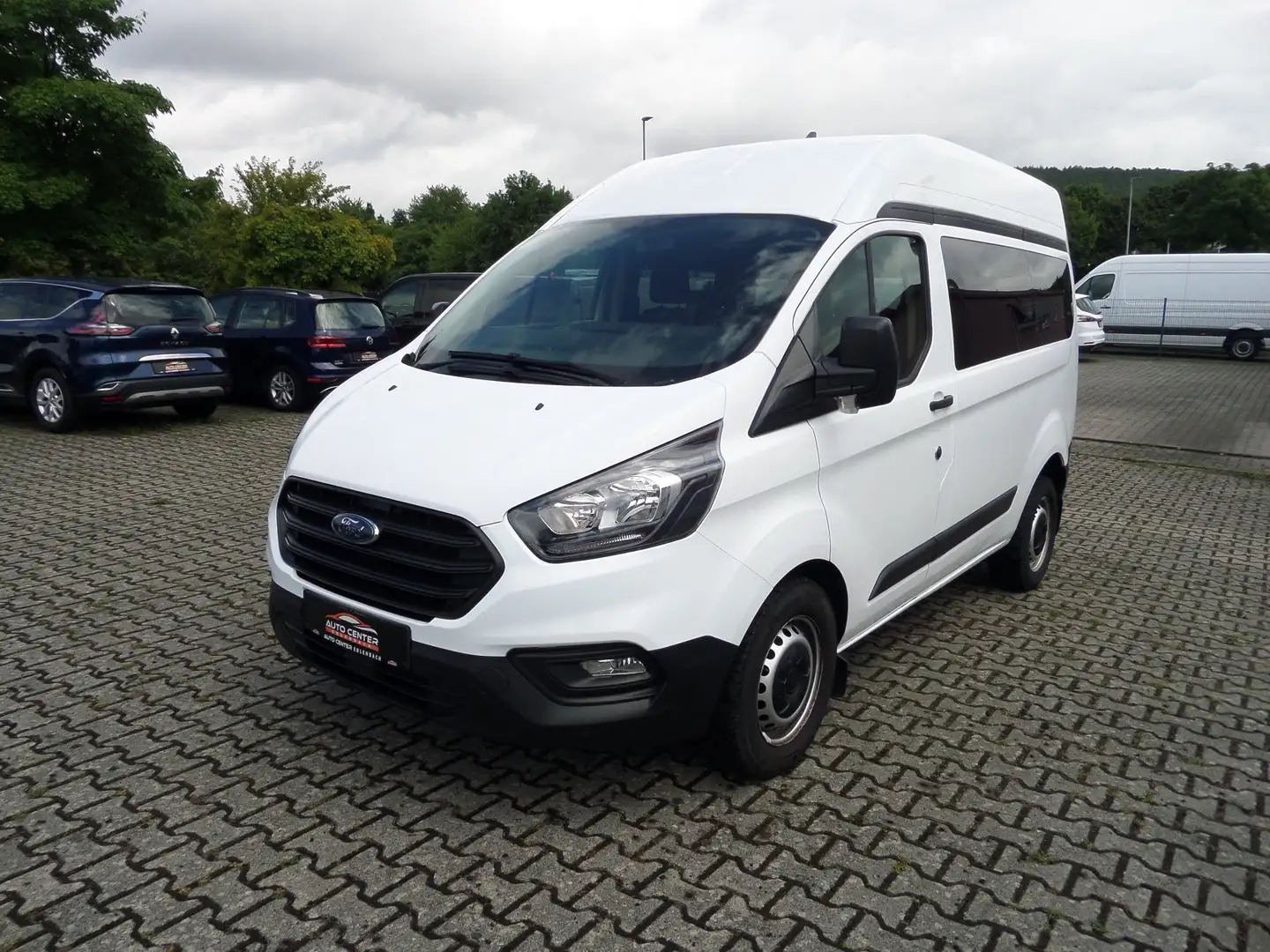 Ford Transit Custom 2.0 TDCi+9-Sitzer+320 L1H2+1.Hand+Klima Weiß - 2