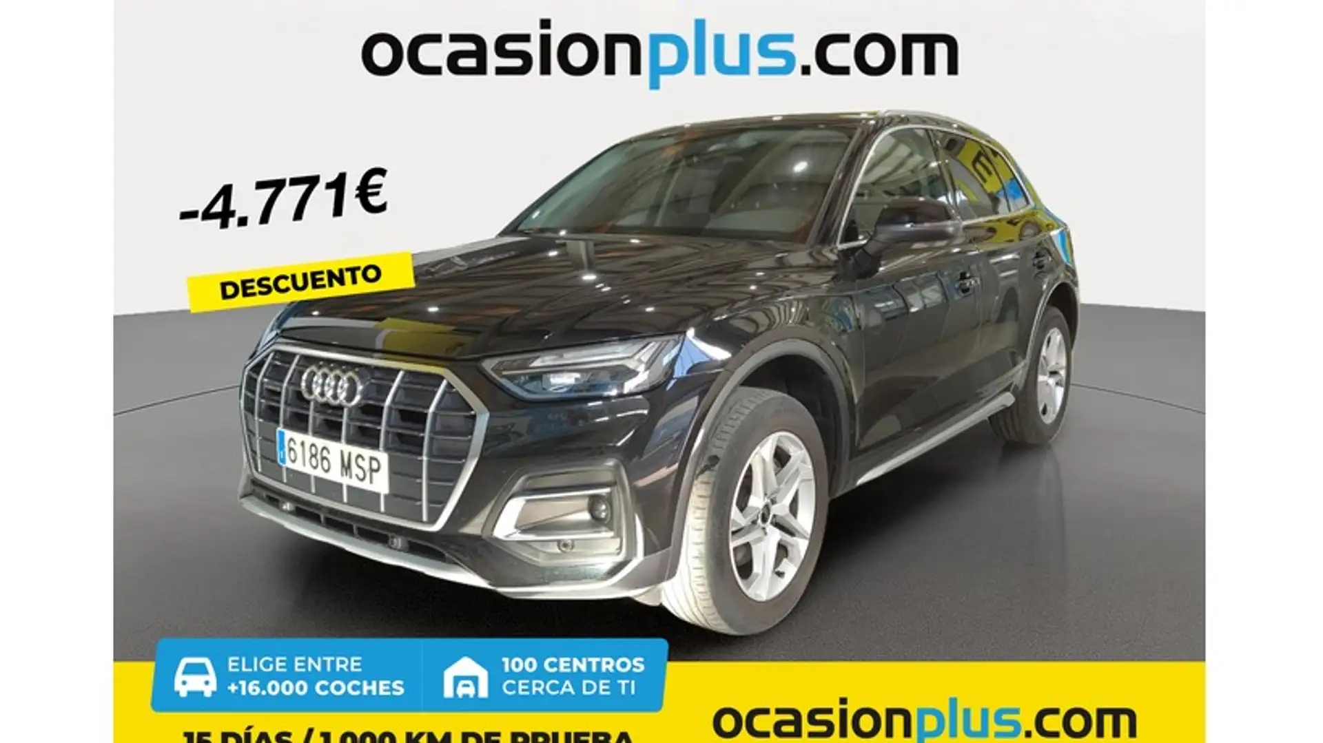 Audi Q5 40 TDI quattro-ultra Advanced S tronic 150kW Negro - 1