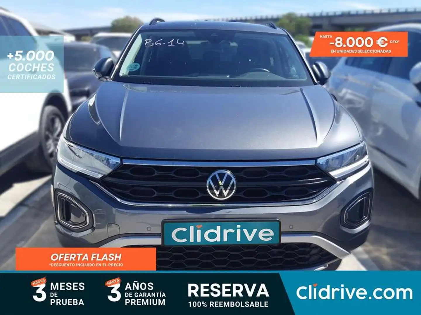 Volkswagen T-Roc 2.0TDI Life 85kW Gris - 1