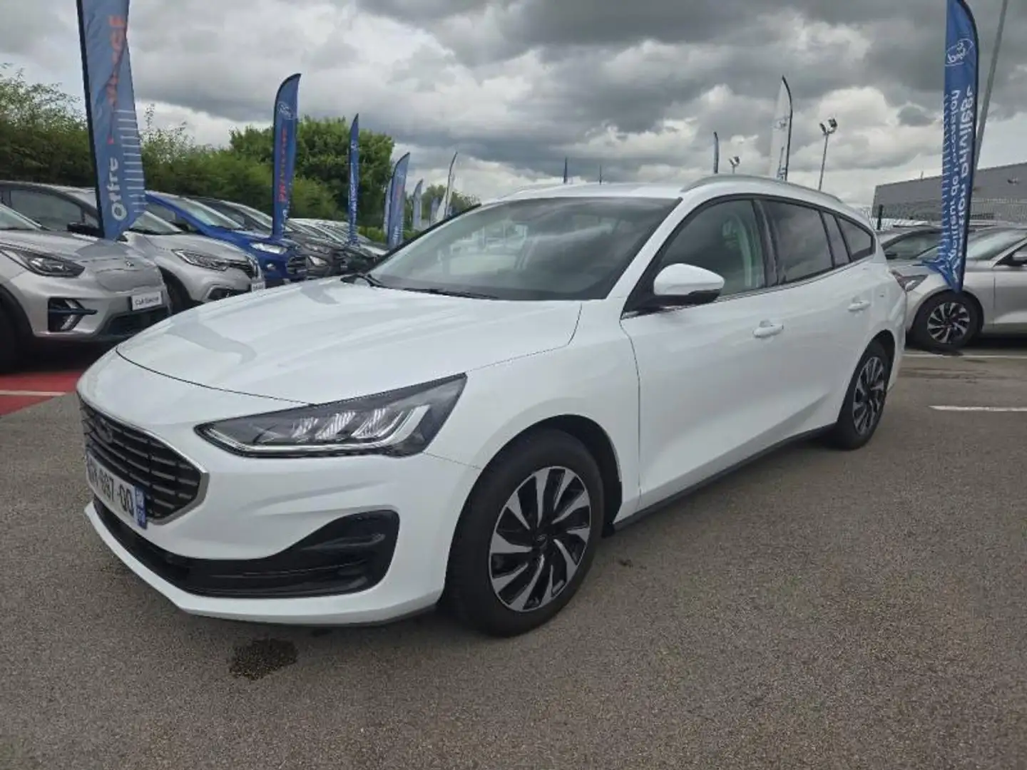 Ford Focus 1.0 Flexifuel mHEV 125ch Titanium X Business Power Blanc - 1
