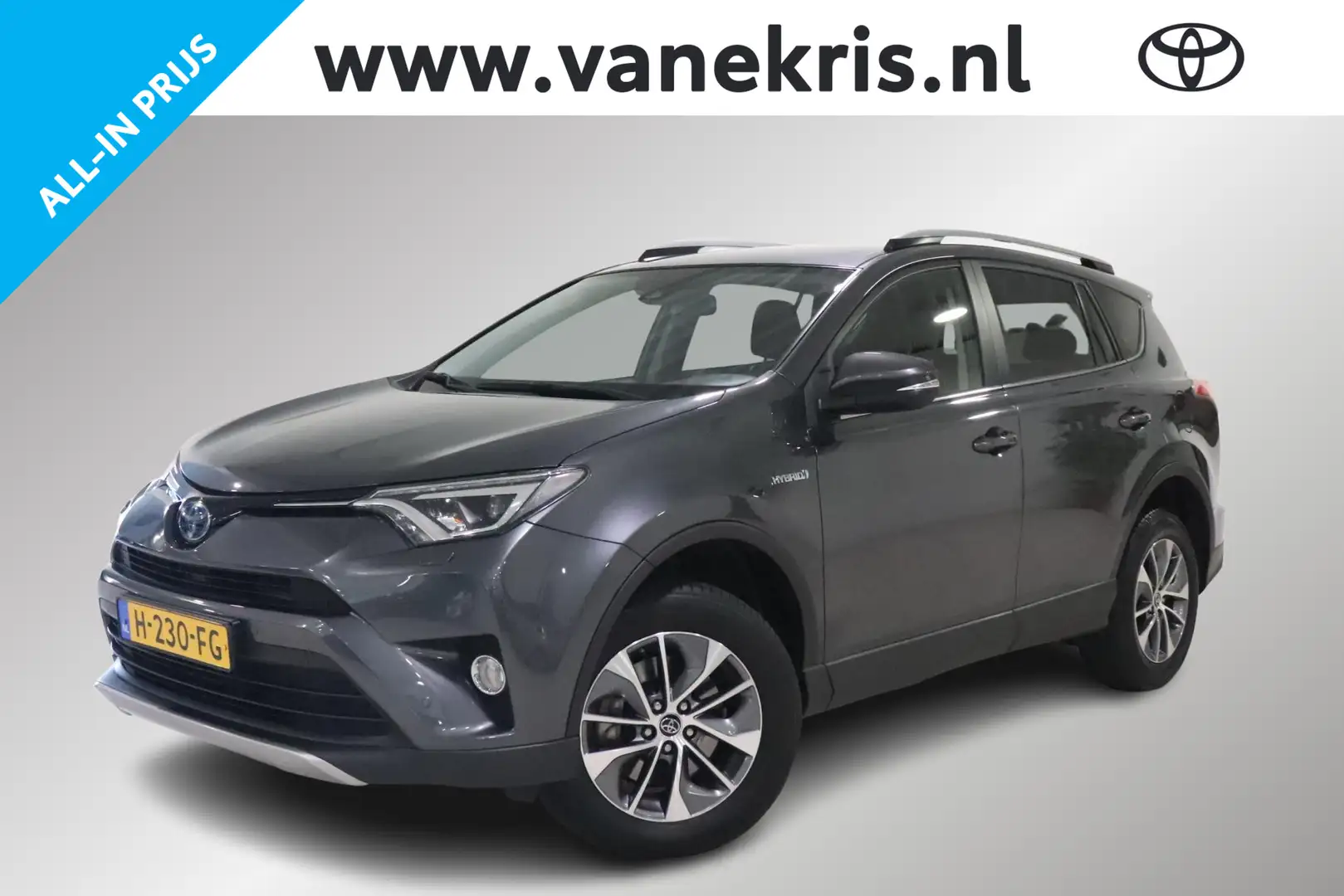 Toyota RAV 4 2.5 Hybrid Energy, NAVI, Stoel en Ruitenwisser ver Grijs - 1