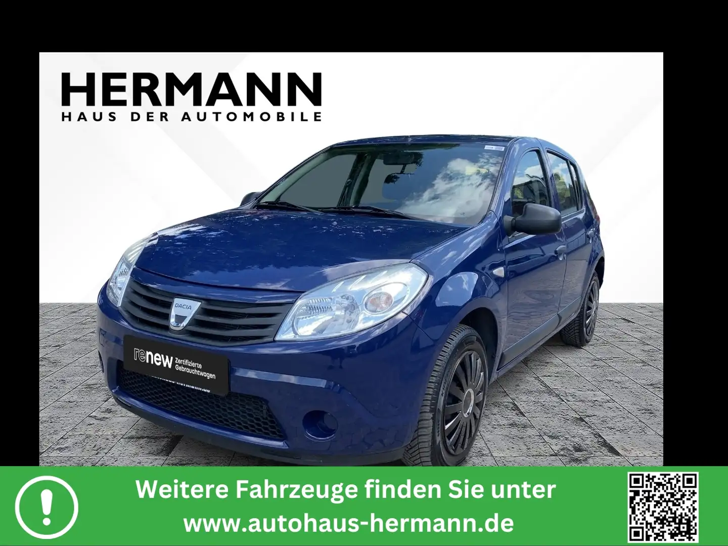 Dacia Sandero 1.4 MPI Ambiance Blauw - 1