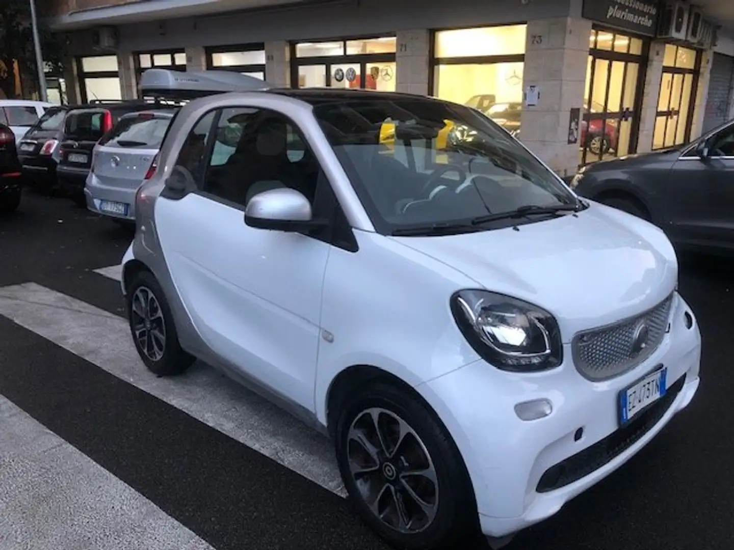 smart forTwo PREZZO REALE NO VINCOLI AUTOMATICA GARANZIA 12M Blanc - 1