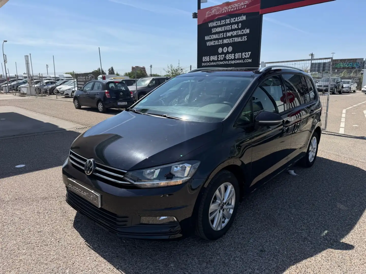 Volkswagen Touran 2.0TDI CR BMT Advance DSG7 110kW Negro - 2