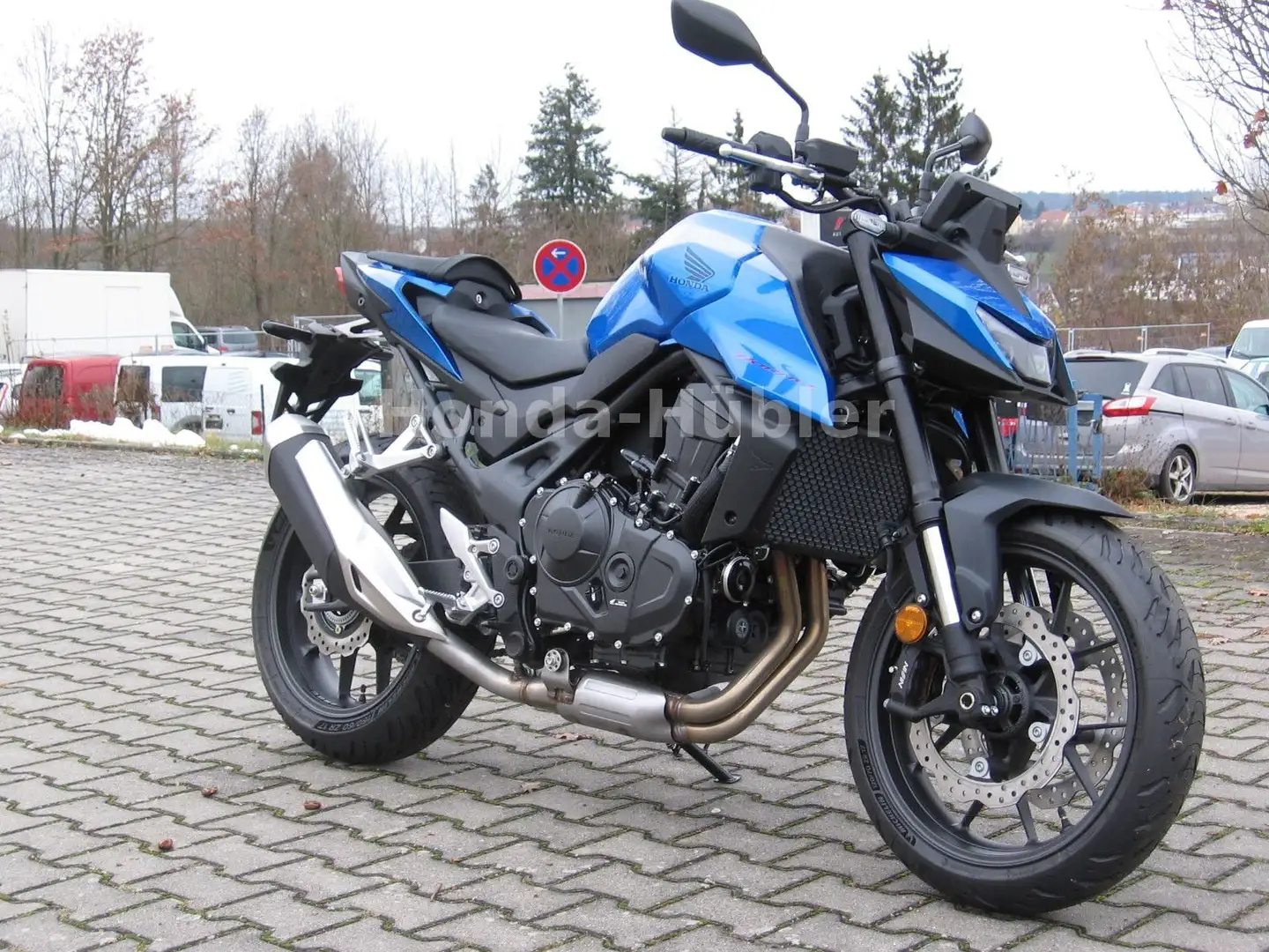 Honda CB 750 Hornet Blauw - 1