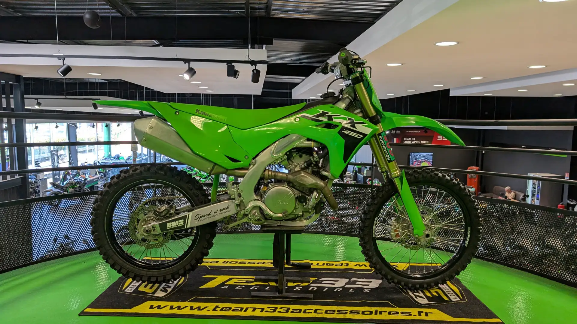 Kawasaki KX 450 Groen - 1
