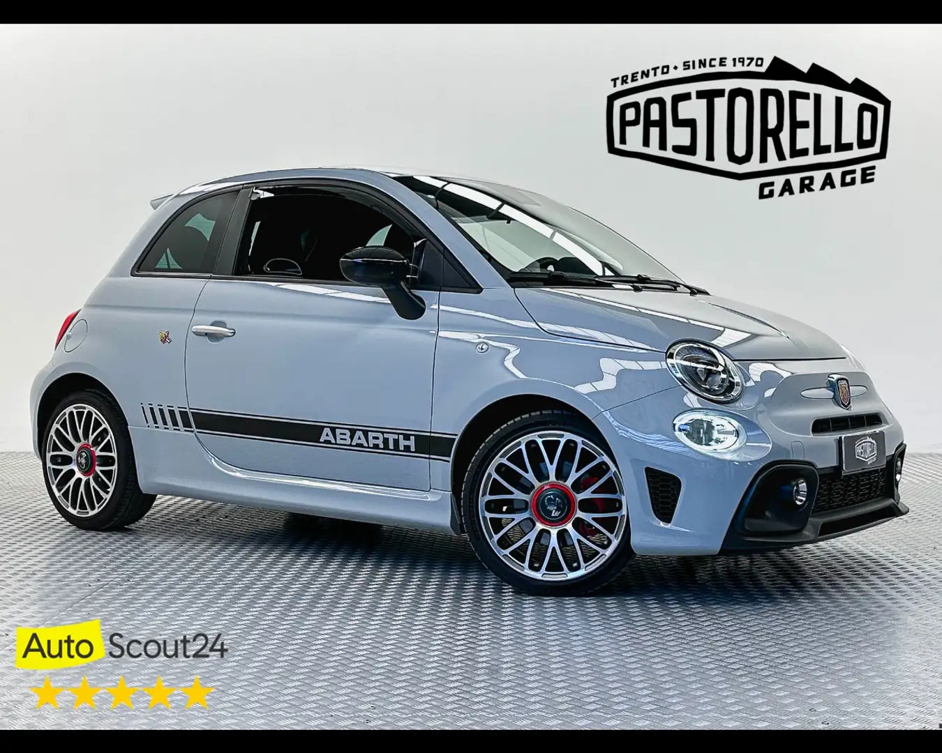 Abarth 595 1.4 Turbo T-Jet 145 CV Grigio - 1