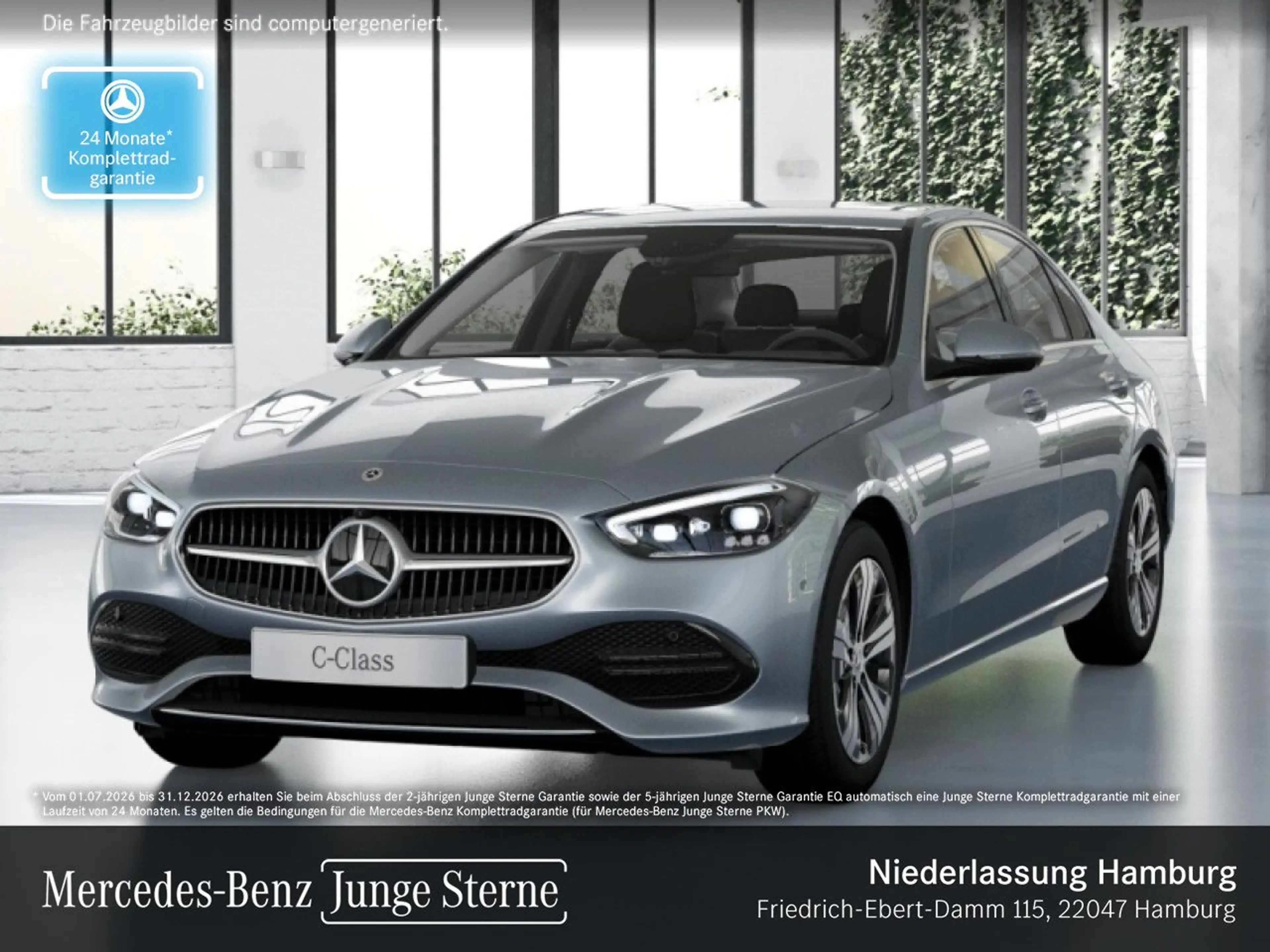 Mercedes-Benz C 220 d AVANTG+360+AHK+TOTW+KEYLESS+9G