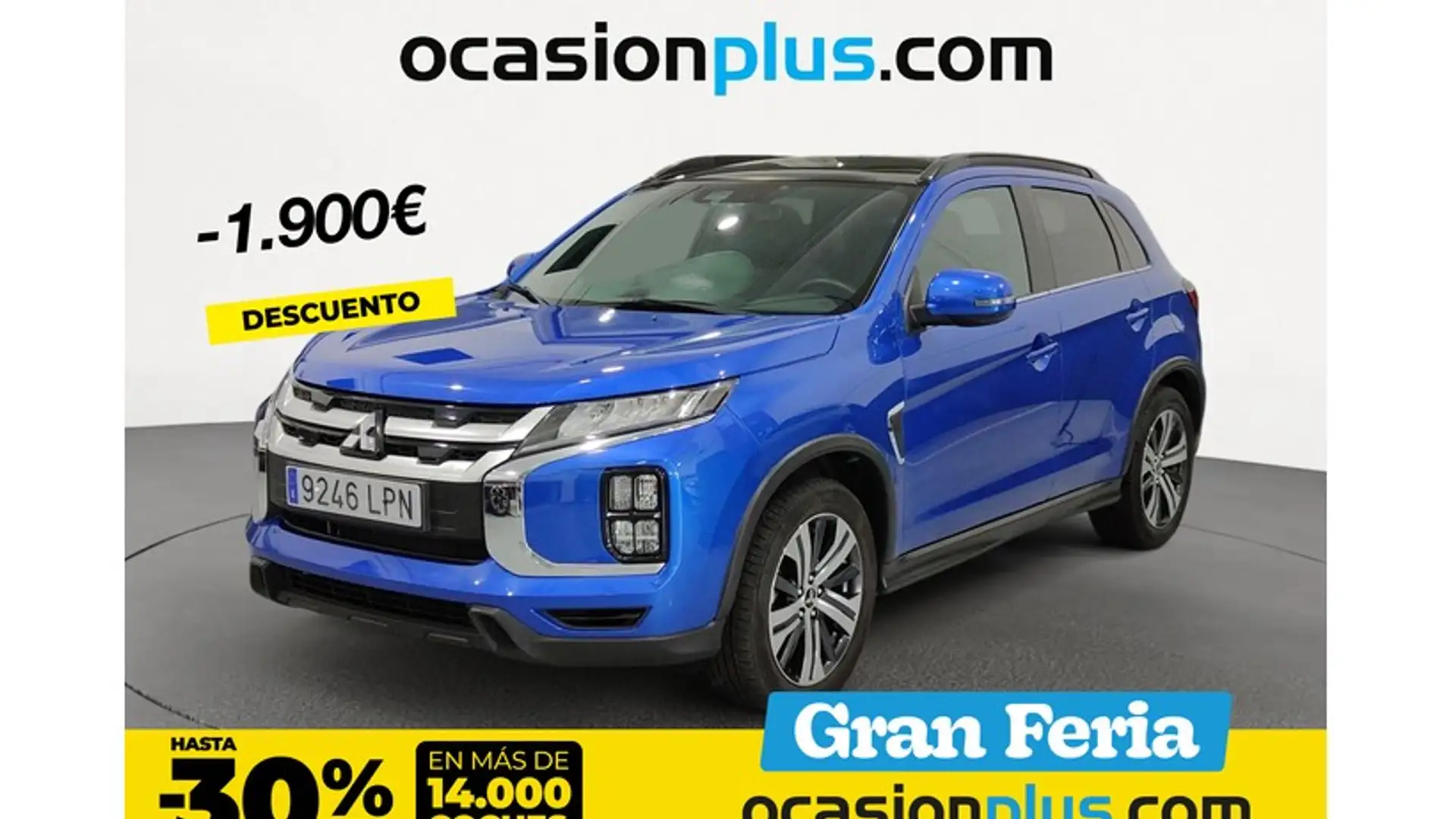 Mitsubishi ASX 200 MPI Kaiteki+ 4WD CVT Blauw - 1