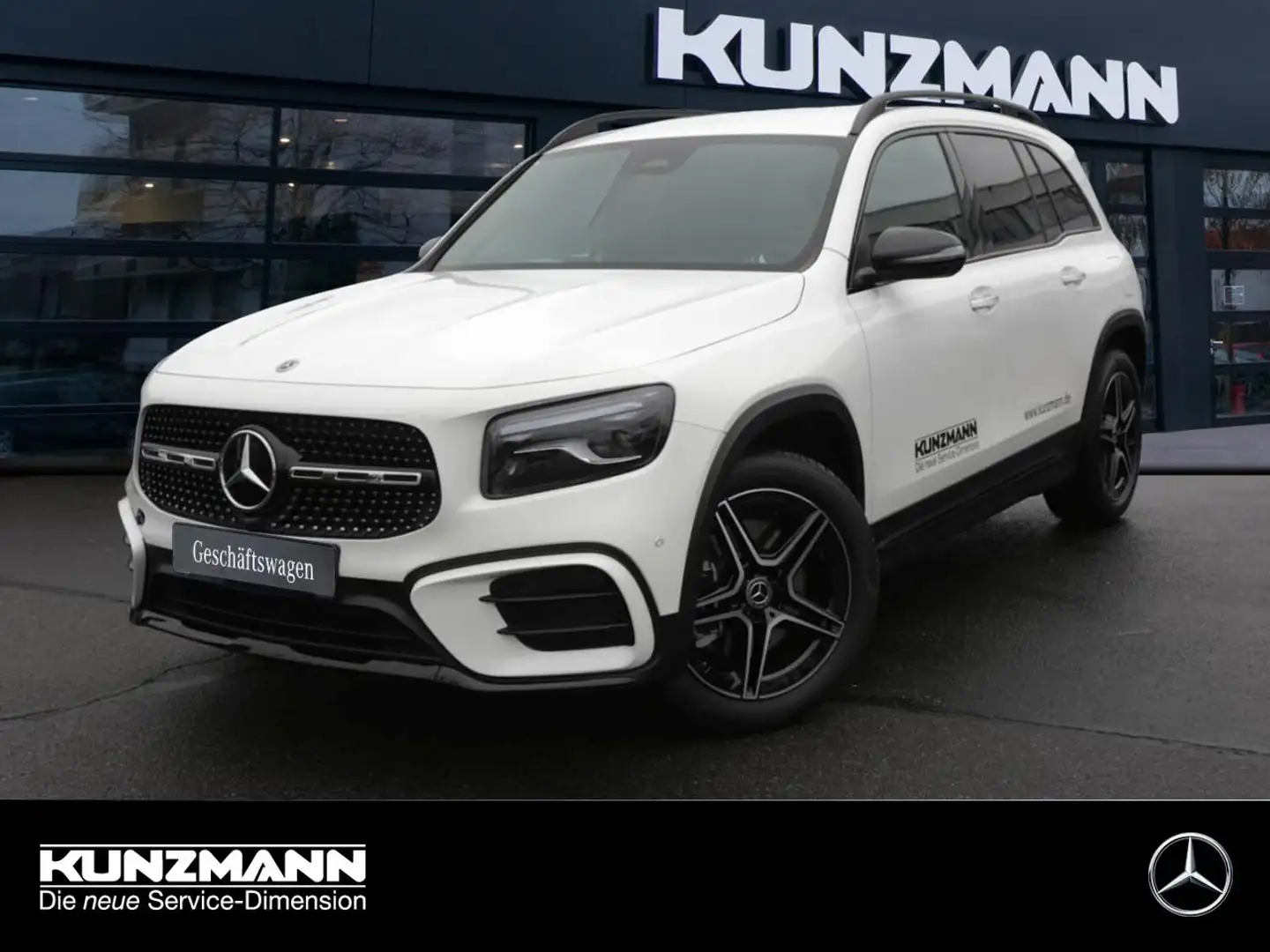 Mercedes-Benz GLB 250 4MATIC AMG Night Kamera Distronic AHK Weiß - 1