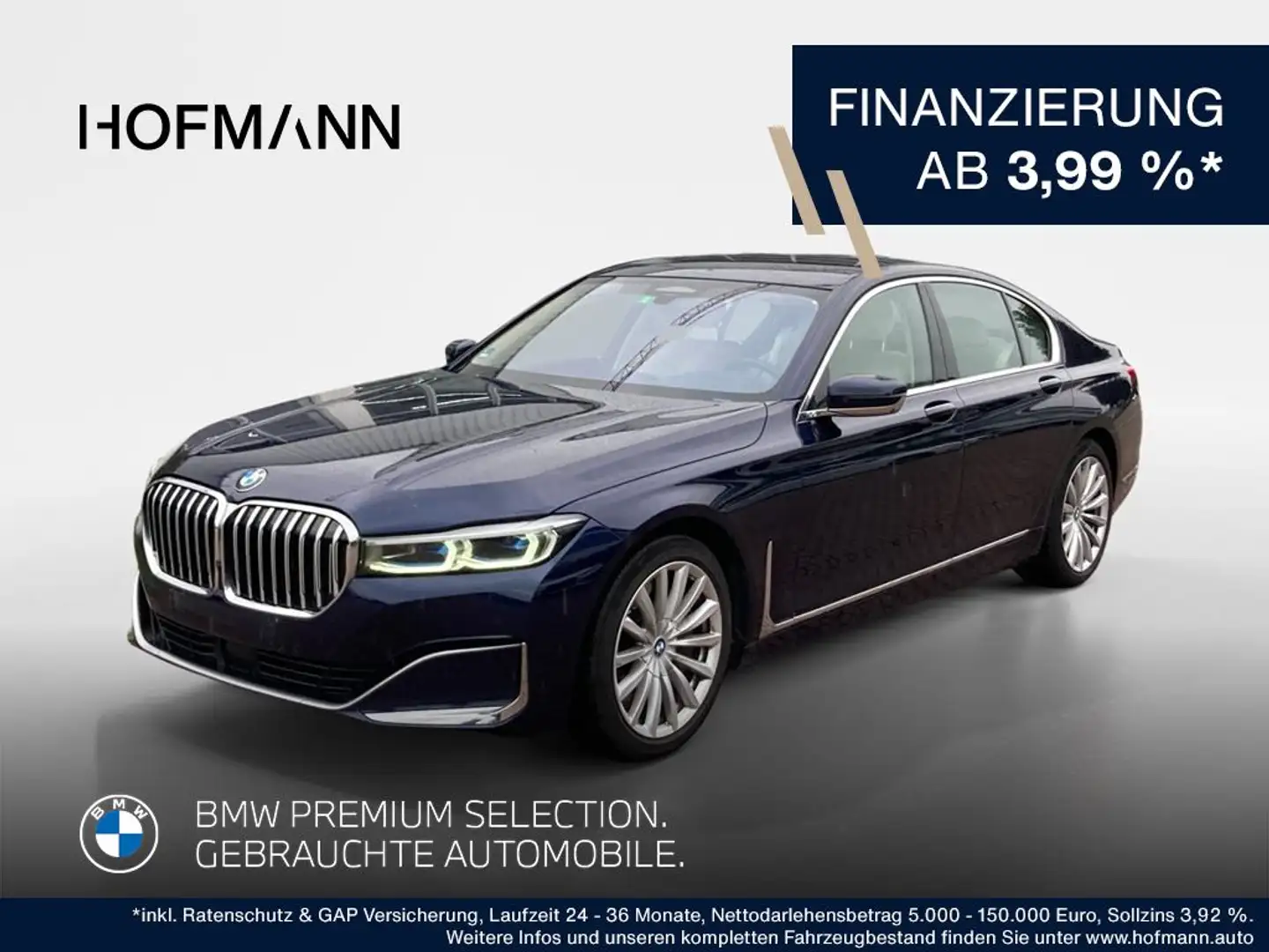 BMW 750 Blau - 1