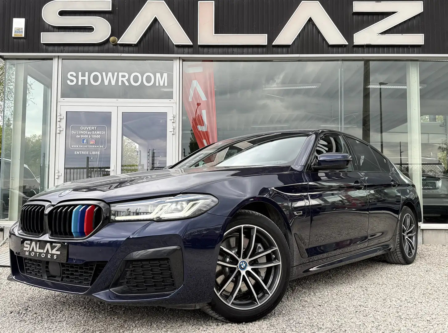 BMW 530 530eXA PHEV/PLUGIN/21%TVA/NV PRIX DESTOCKE Blauw - 1
