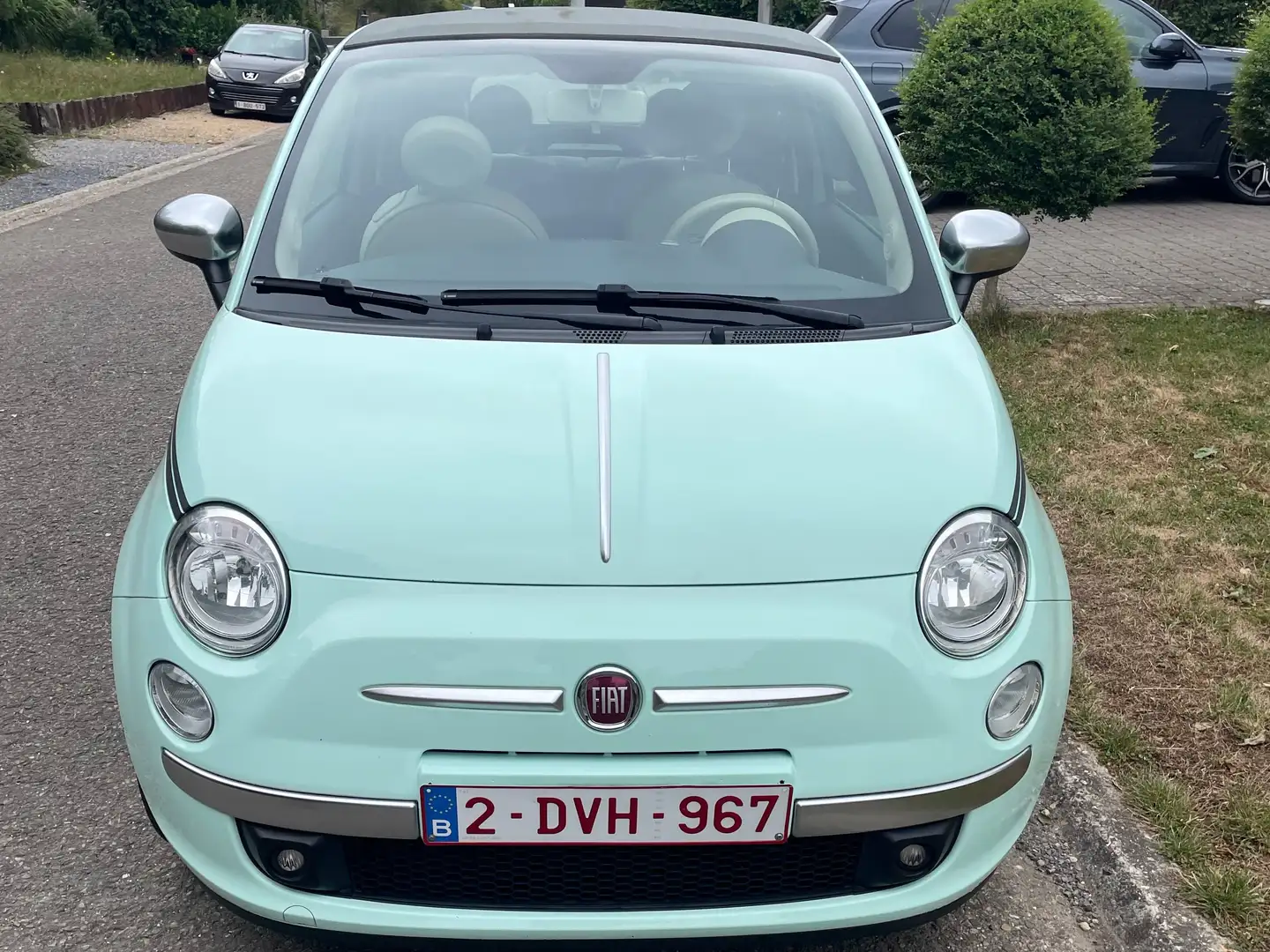 Fiat 500C 500C 1.2i Lounge+ Vert - 2