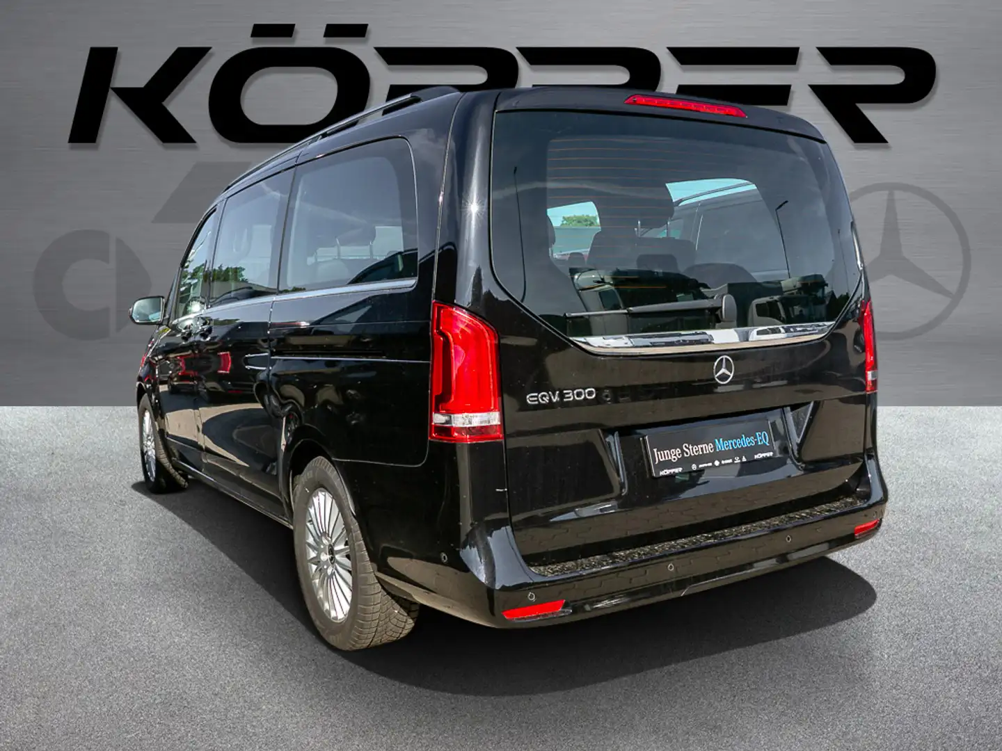 Mercedes-Benz EQV 300 AVANTGARDE L 7-Sitzer Leder Distronic Noir - 2