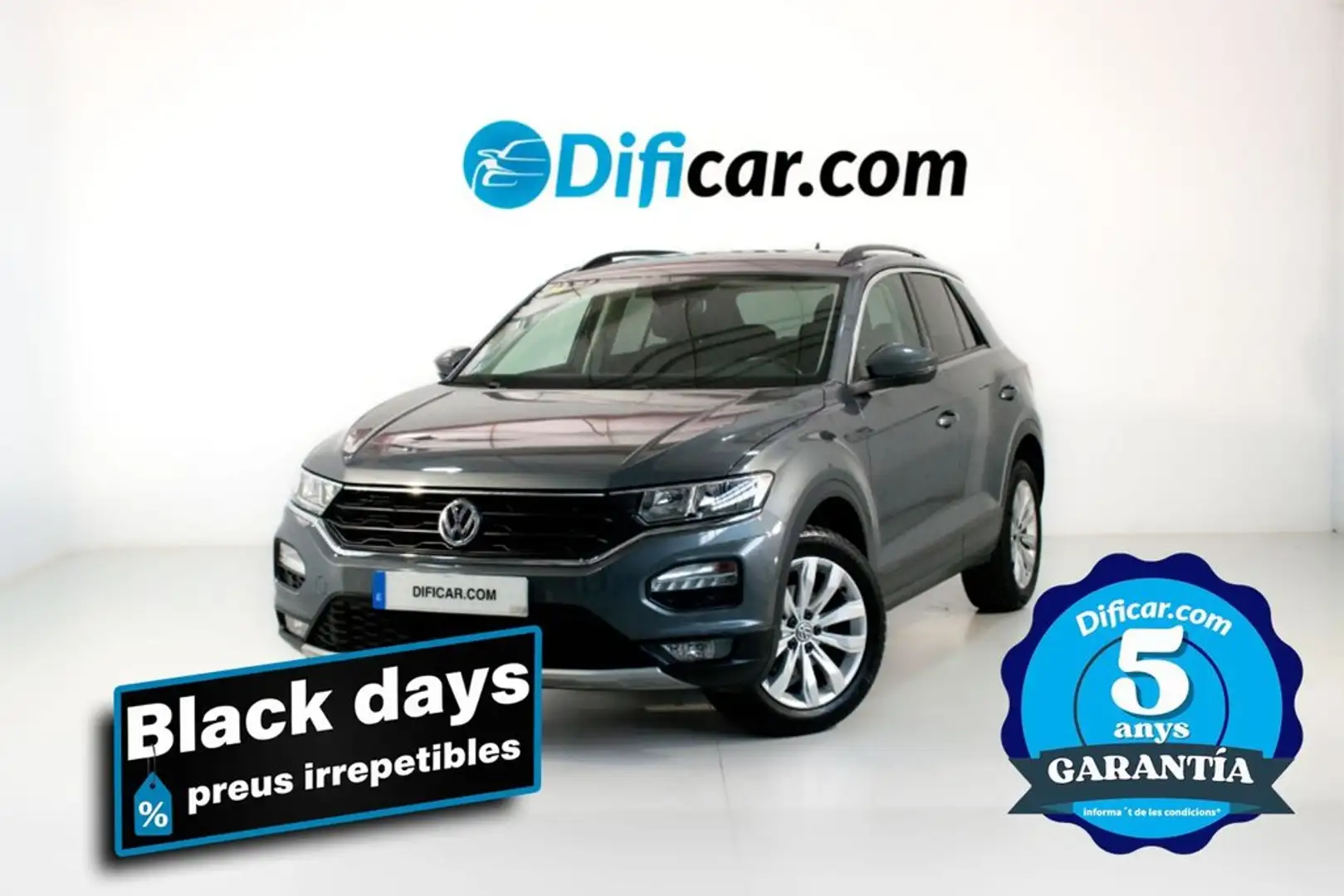Volkswagen T-Roc 1.0 TSI 115CV ADVANCE 5P Gris - 1