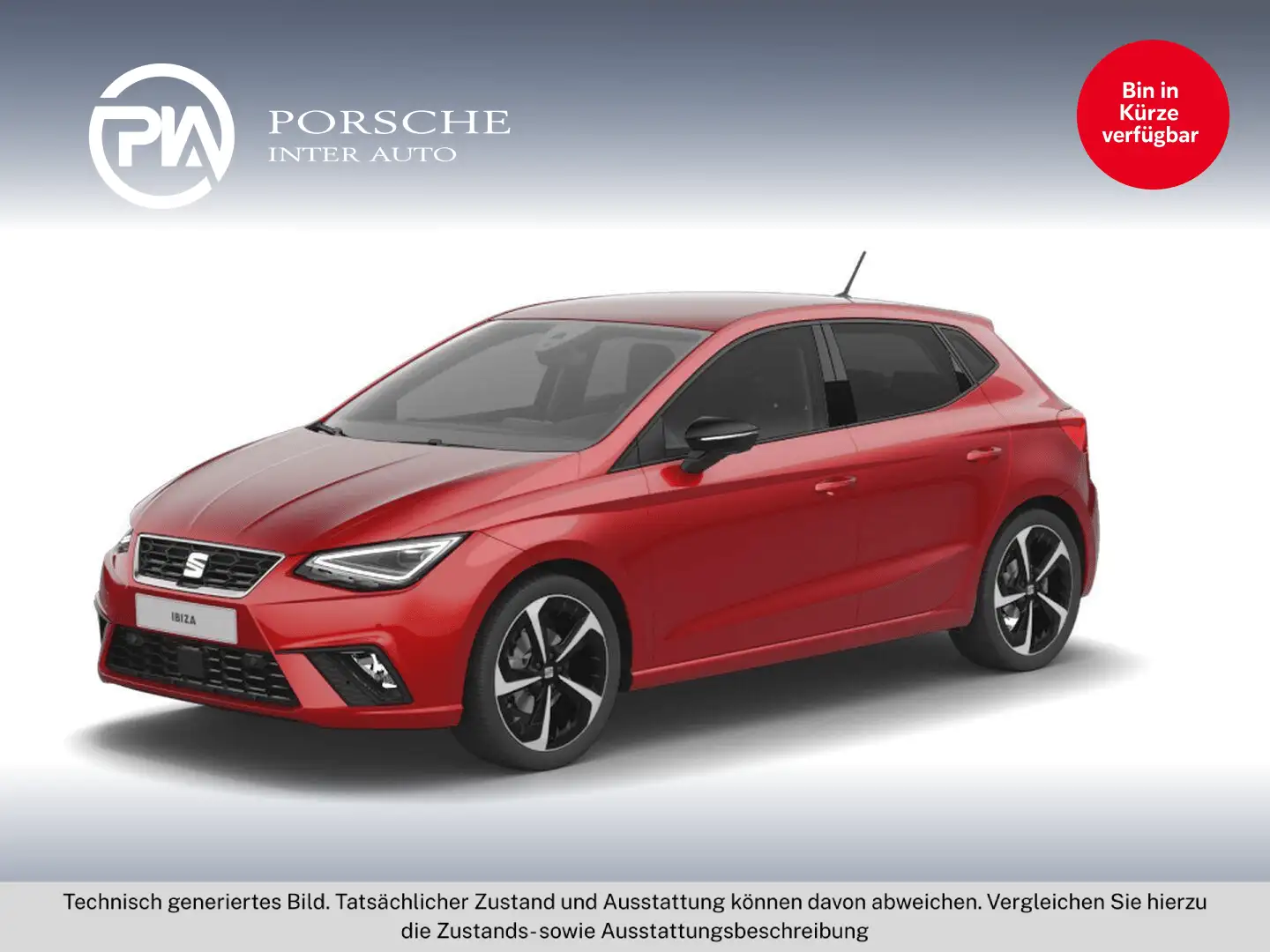 SEAT Ibiza FR Austria 1.0 TSI Rot - 1