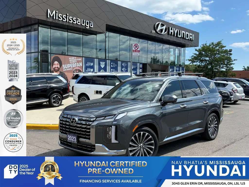 Gray 2023 Hyundai Palisade SUV / Crossover All-Wheel Drive Automatic