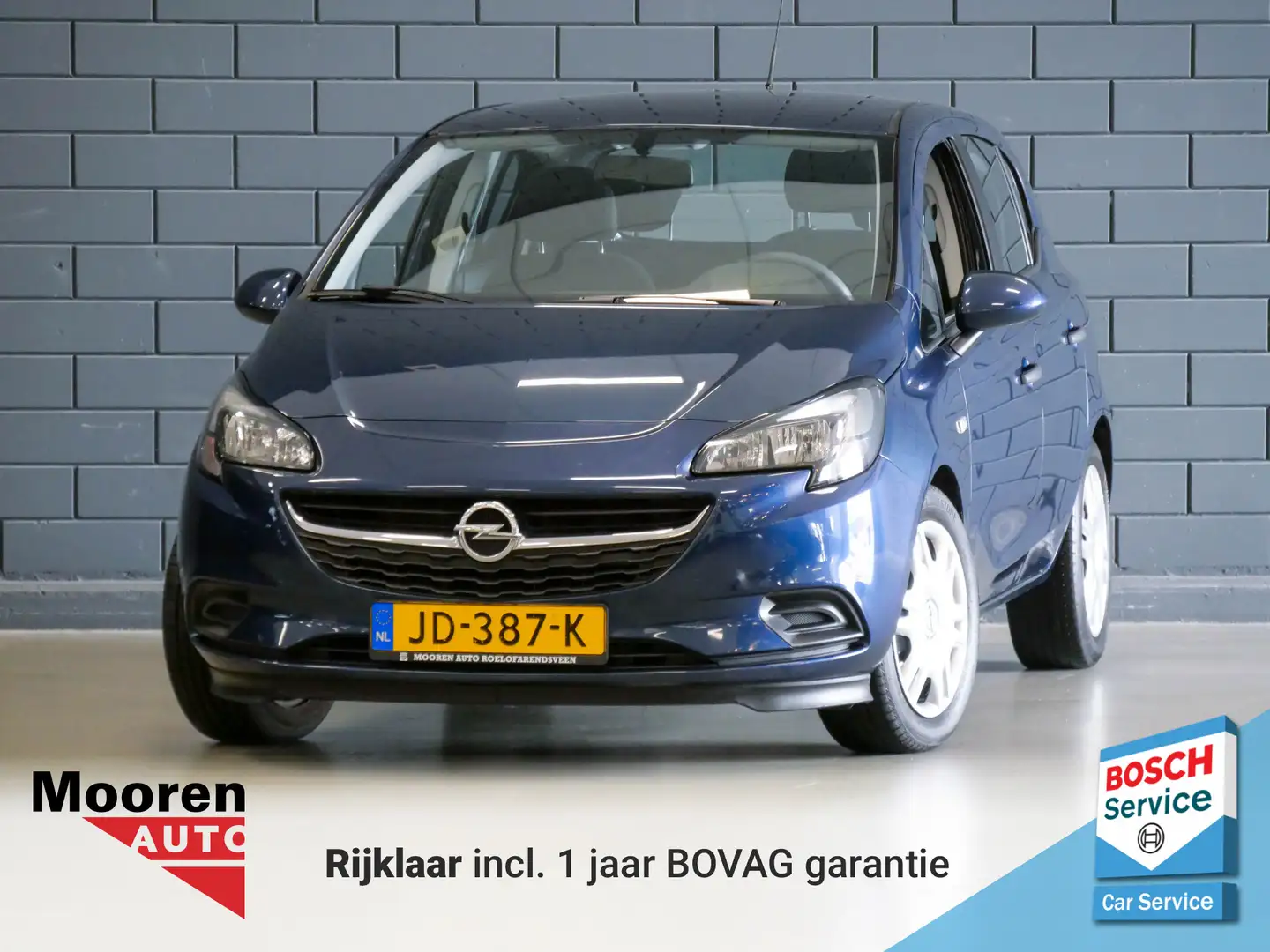 Opel Corsa 1.0 Turbo Edition | TREKHAAK | AIRCO | Albastru - 1