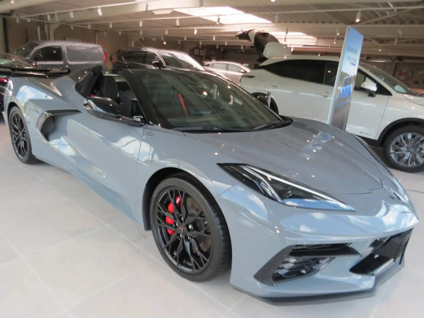 Chevrolet Corvette Corvette Stingray Cabriolet 3LT 6.2 V8 Automaatik Grijs - 2
