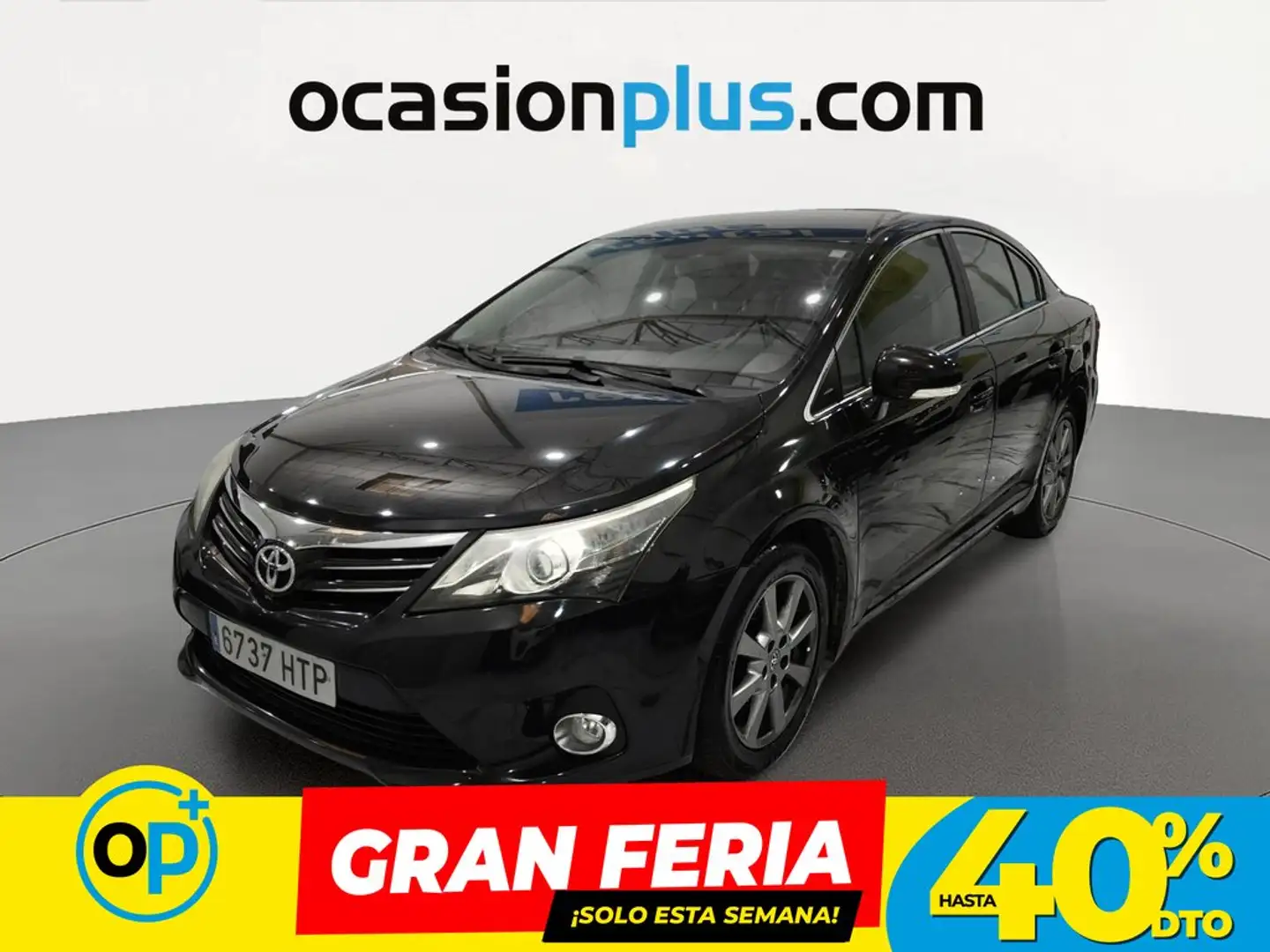 Toyota Avensis 120D Advance Negro - 1