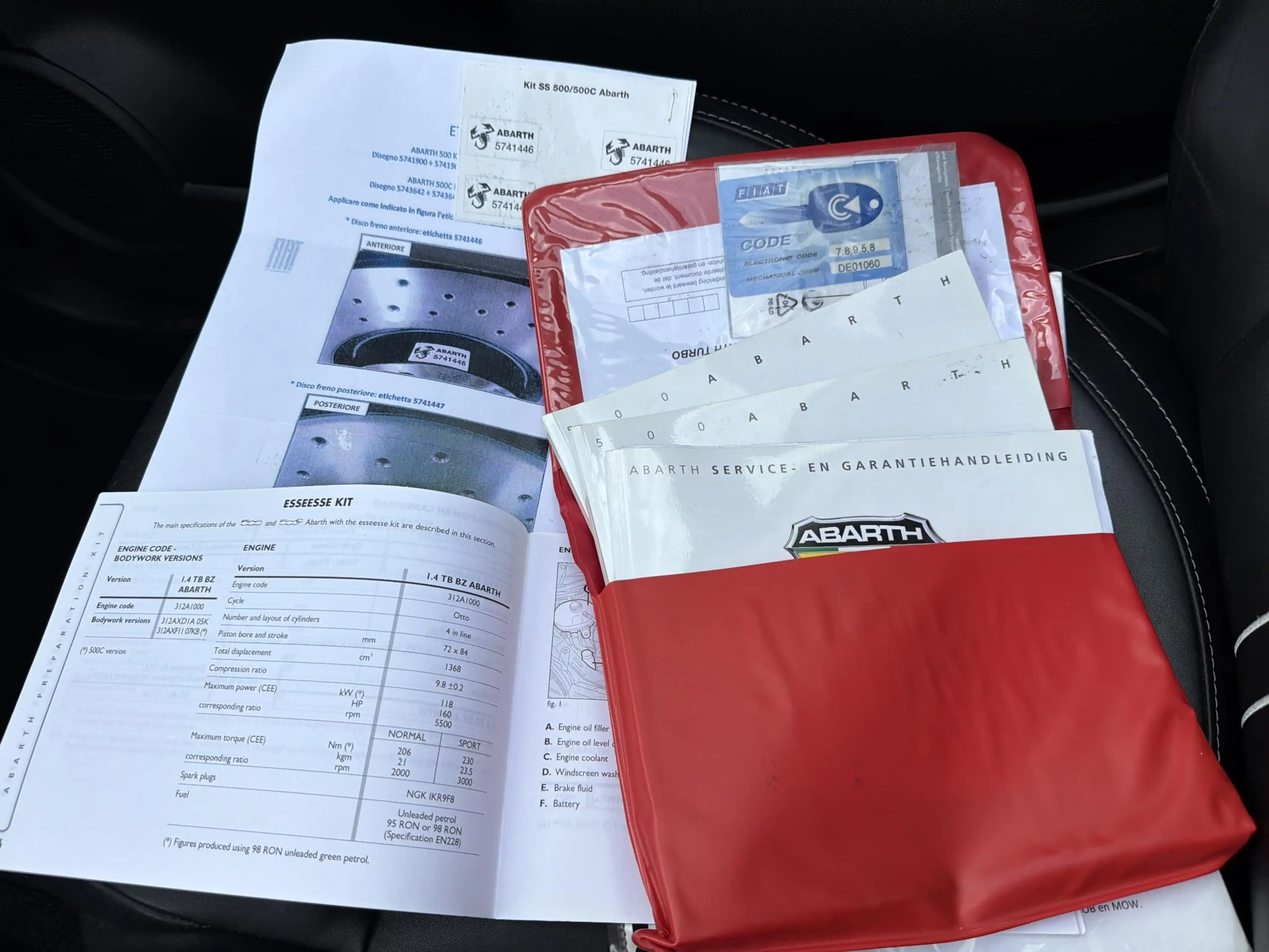 Fiat 500C Abarth 1.4-16V Esseesse Cabrio | Uniek — photo 19