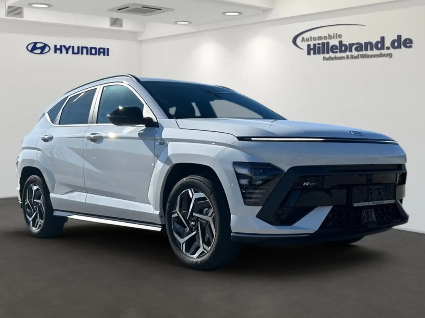 Hyundai KONA N Line Hybrid 2WD 1.6 GDI EU6e Navi Digitales Cock Weiß - 2