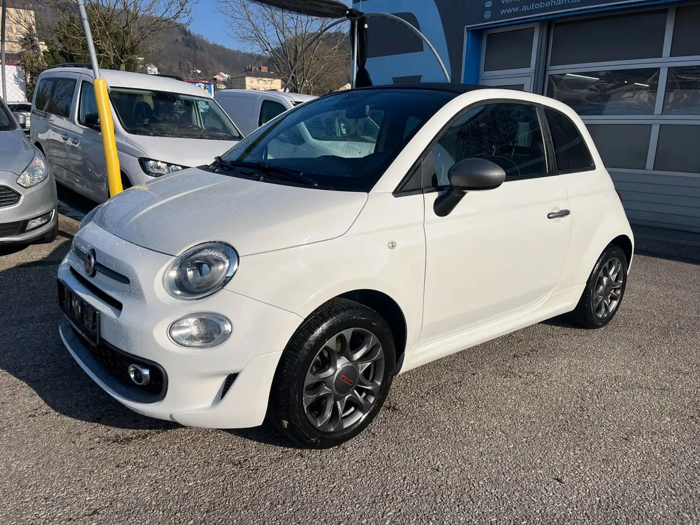 Fiat 500C 1,2 Fire 70 Sport Carplay PDC Weiß - 1