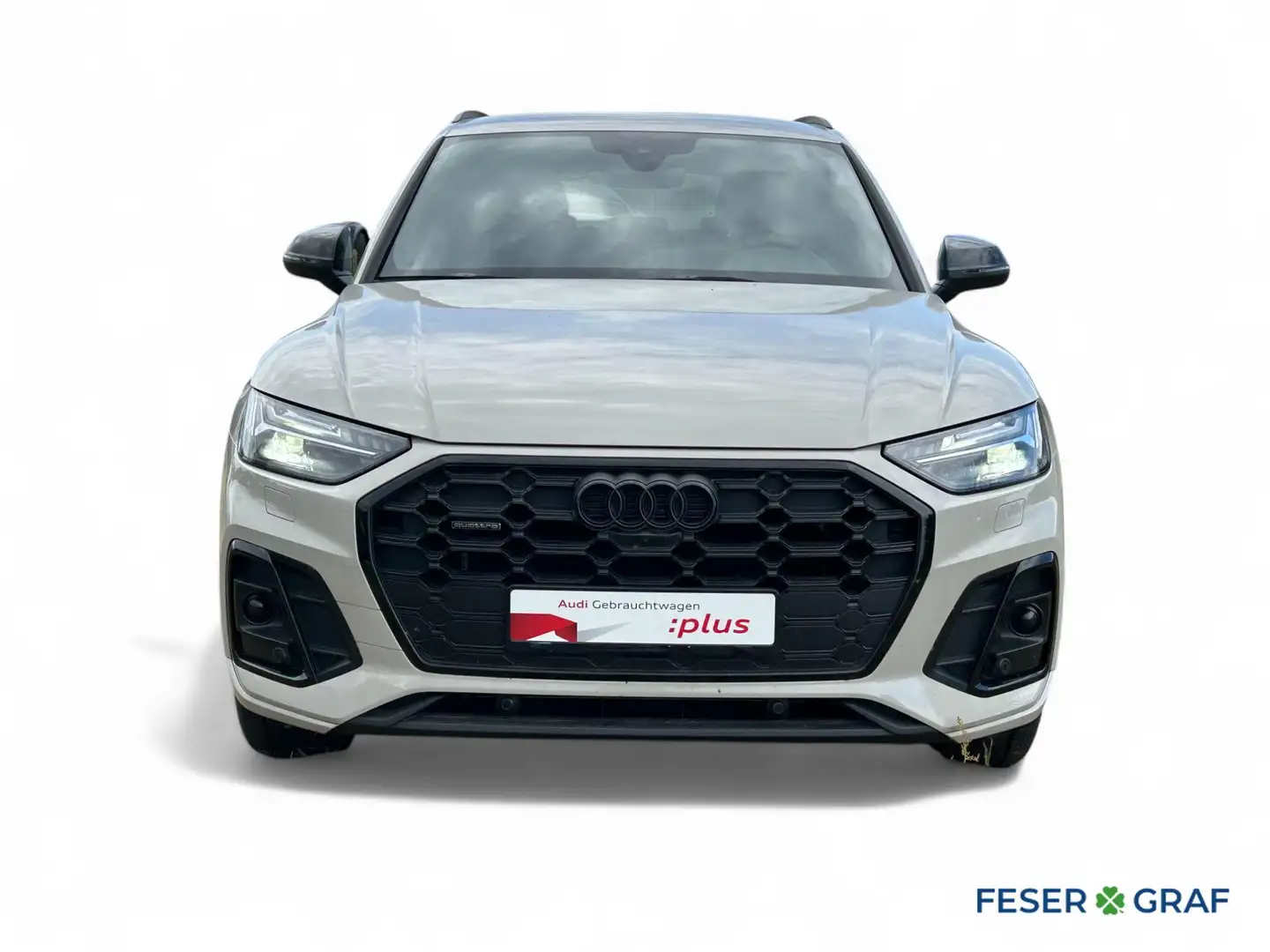 Audi Q5 S line 40TDI quattro S tronic Matrix/360°Cam/Navi+ Beige - 2
