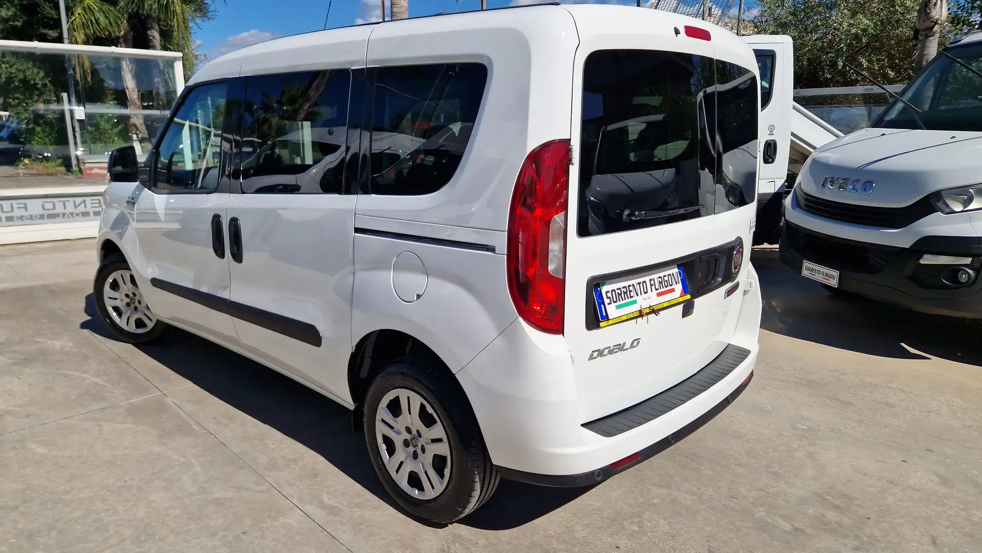 Fiat Doblo 5 POSTI 1.6 MJT 105 CV N1- 2022 NAVIGATORE Blanc - 2