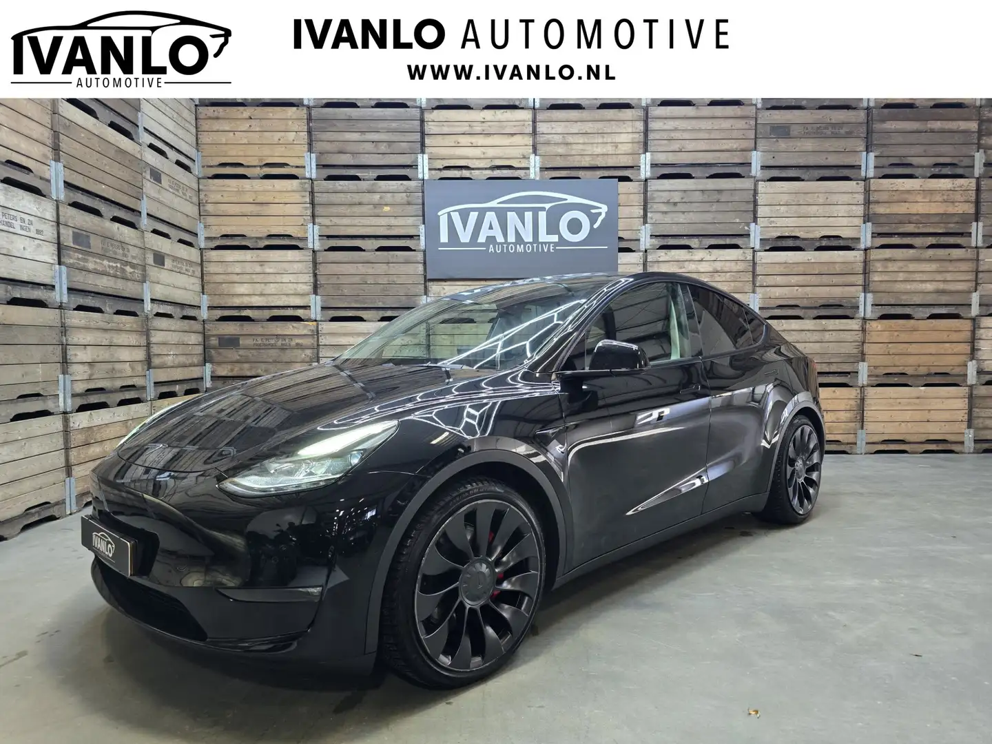 Tesla Model Y Performance AWD 75 kWh FSD Trekhaak 21"LM Zwart - 1