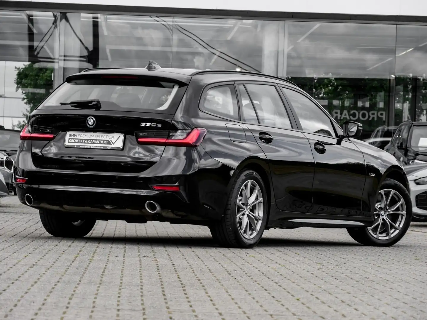 BMW 330 e ADVANTAGE+ACC+AHK+SHZ+LC PORF Noir - 2