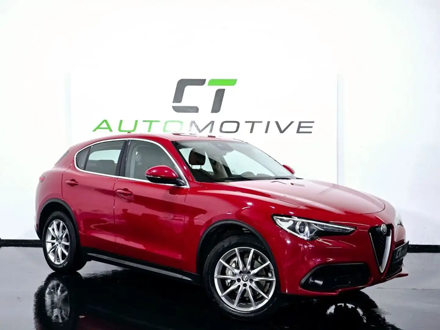 Alfa Romeo Stelvio Super 2,2 ATX AWD Aut. Rot - 1