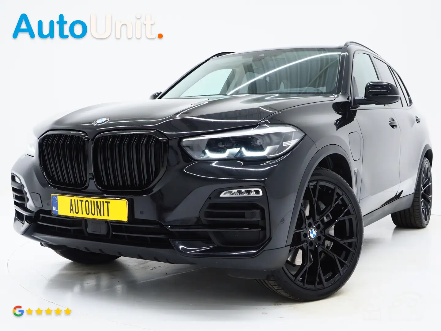 BMW X5 xDrive45e High Executive Full Black | Luchtvering Negro - 1