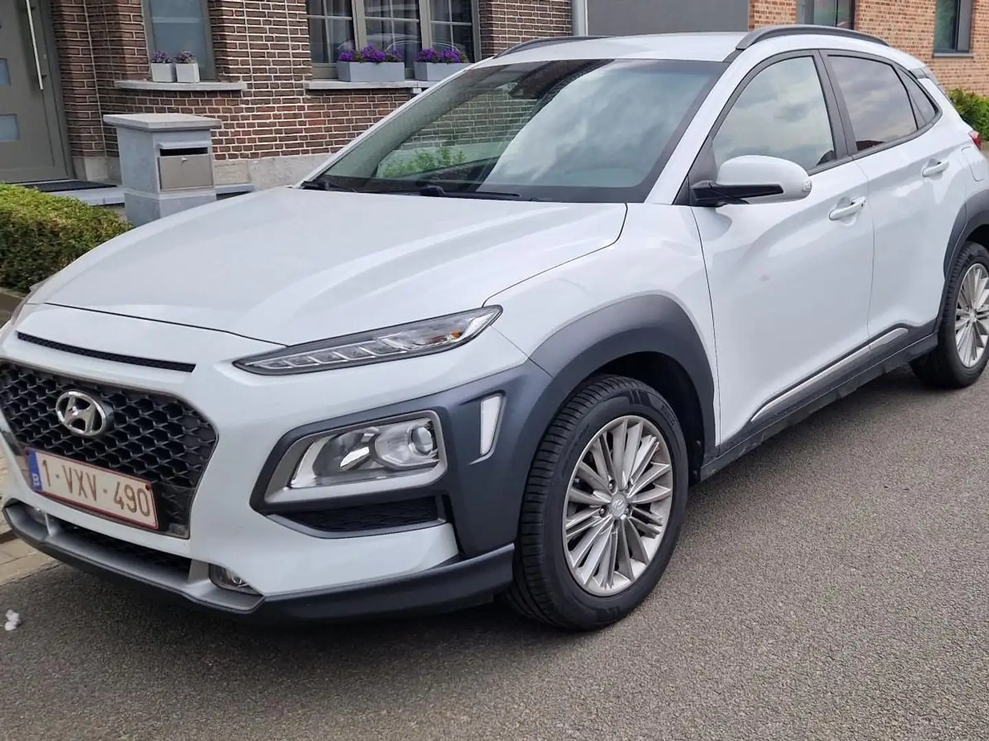 Hyundai KONA Kona *SUPERKOOPJE*EERSTE EIGENAAR*VASTE PRIJS* Wit - 1