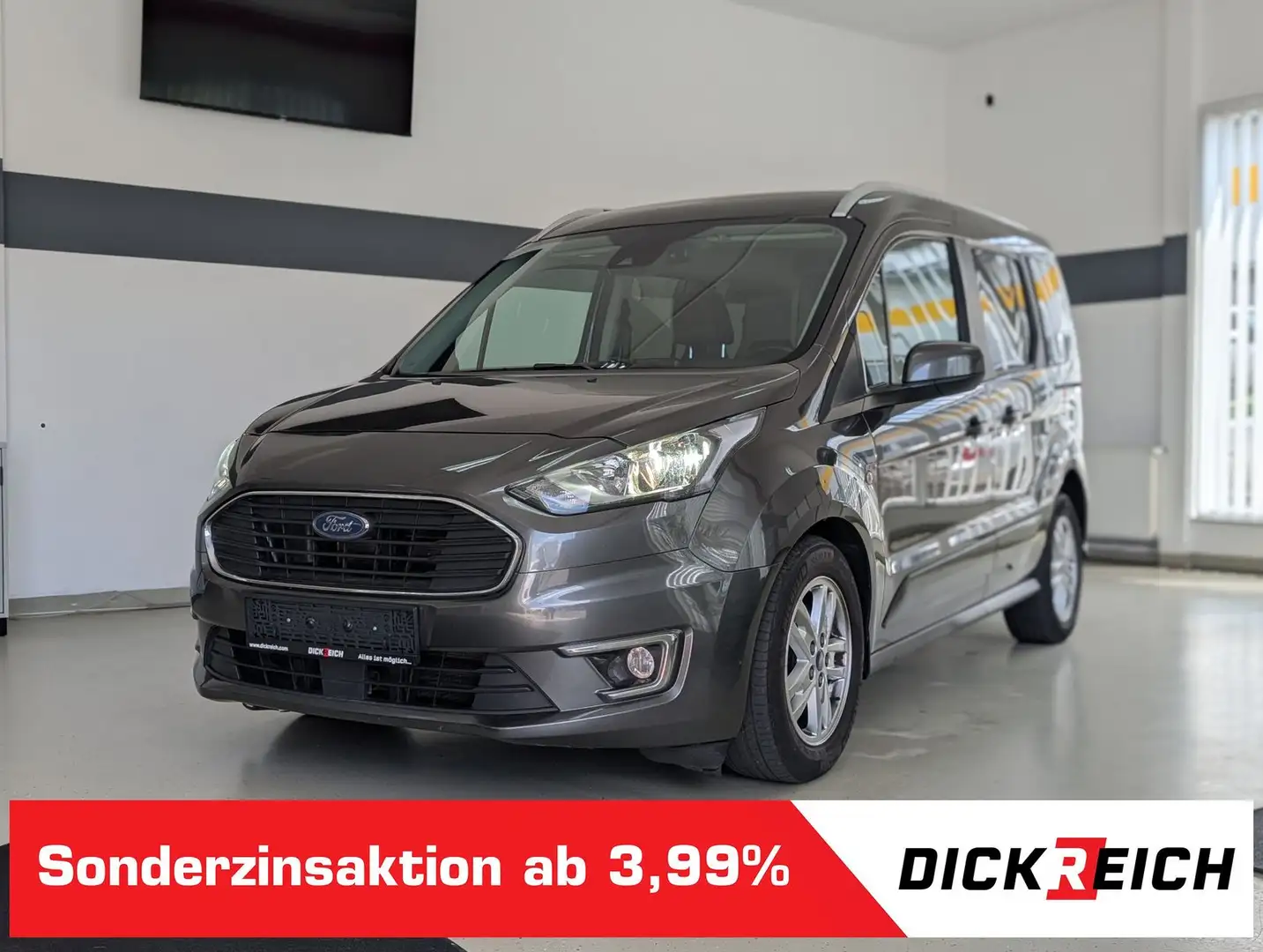 Ford Tourneo Connect Titanium LED ACC PANO KAM AHK Grau - 1