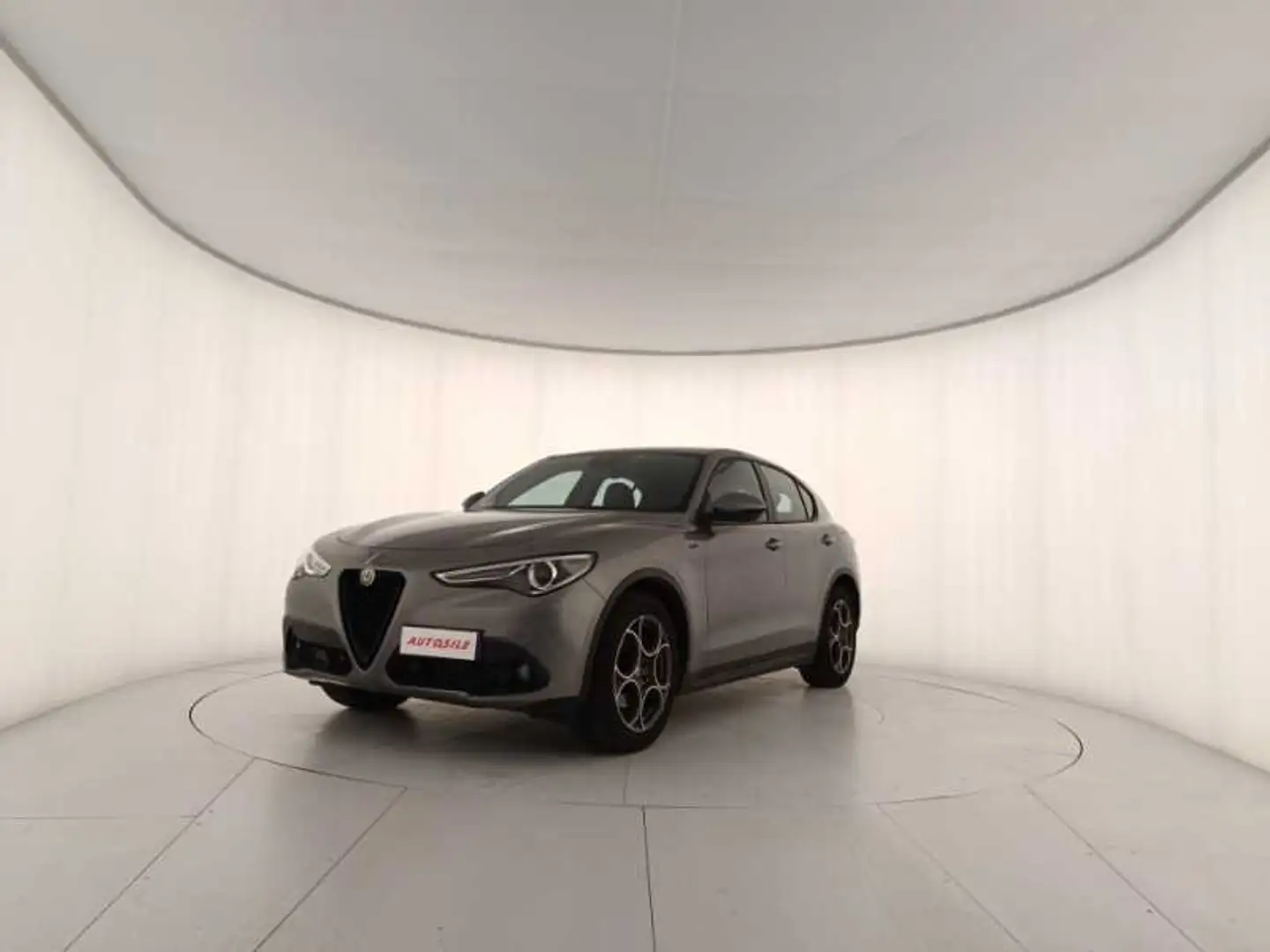 Alfa Romeo Stelvio 2020 2.2 t Super rwd 160cv auto Grigio - 1