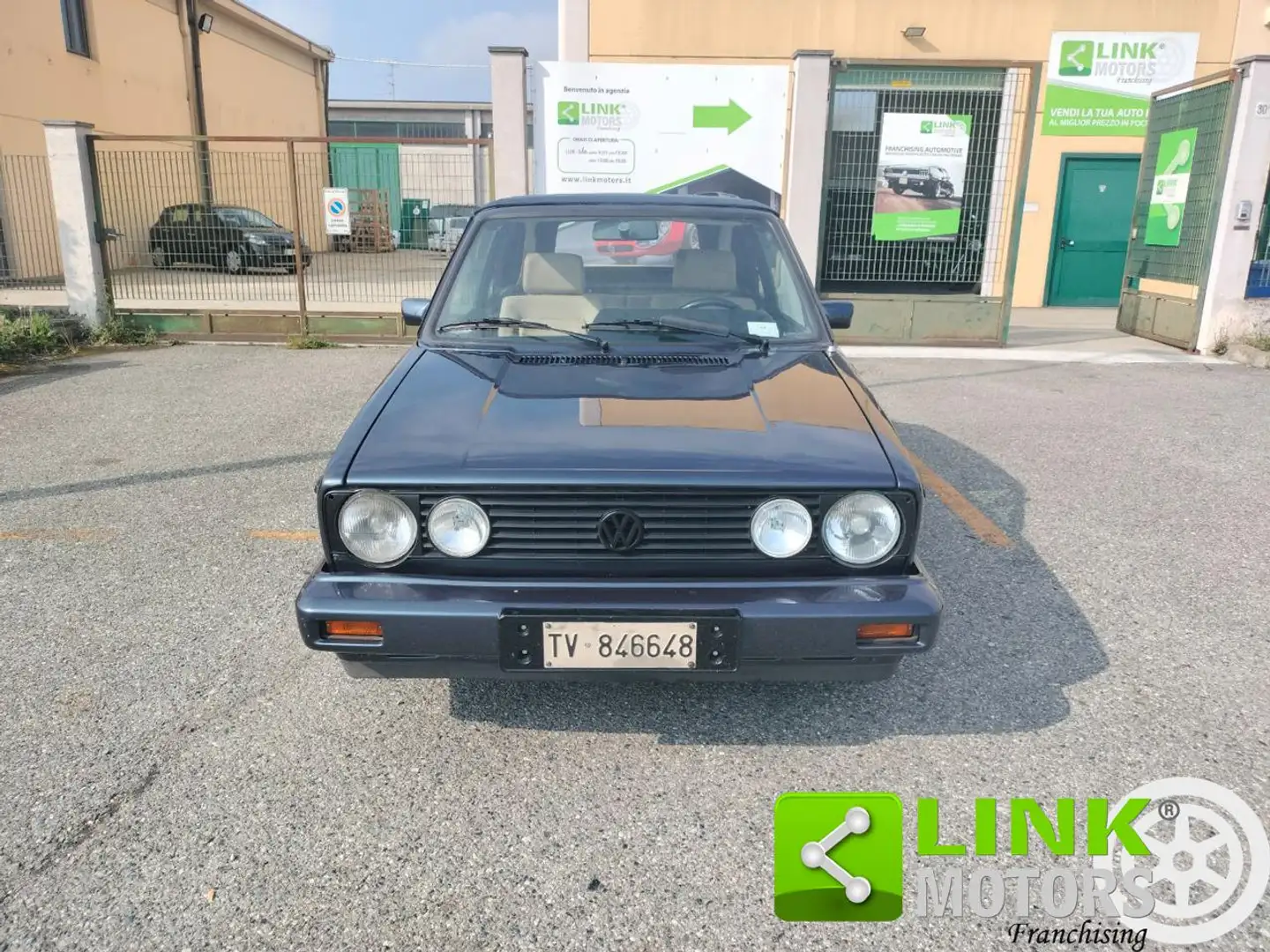 Volkswagen Golf Cabriolet 1.6i ASI Bleu - 2