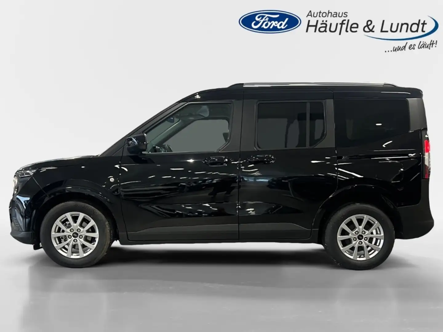 Ford Tourneo Courier Titanium 1.0 Benzin AHK Navi ACC Klimaautom DAB SH Schwarz - 2