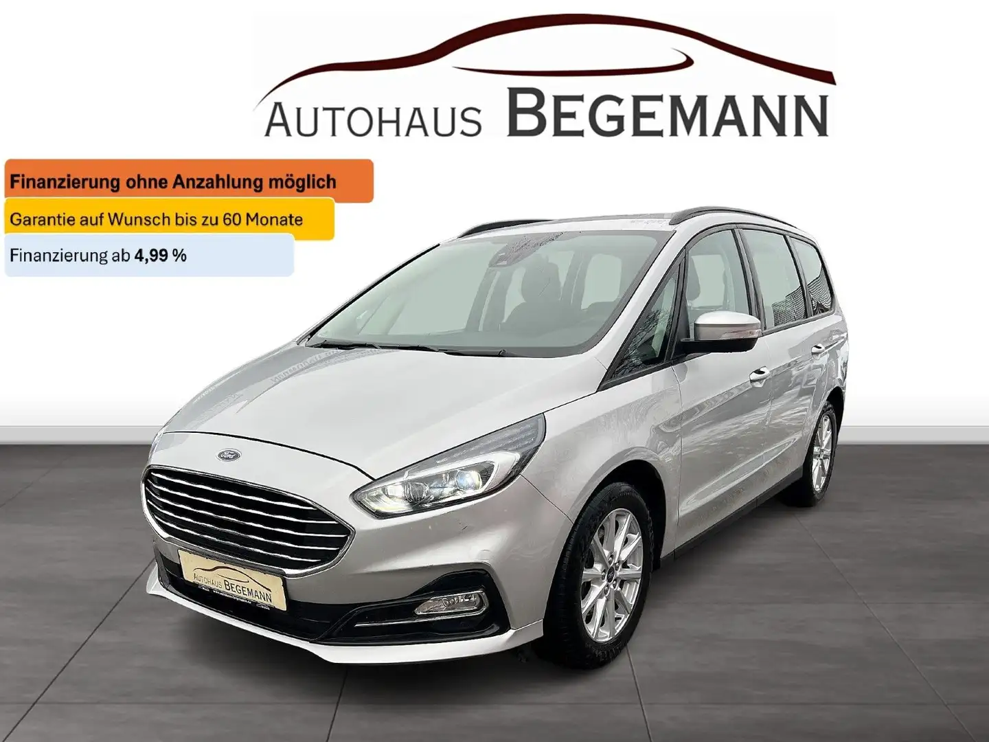 Ford Galaxy 2.0 EB Trend AHK ACC Kam 7-Sitz Argent - 1