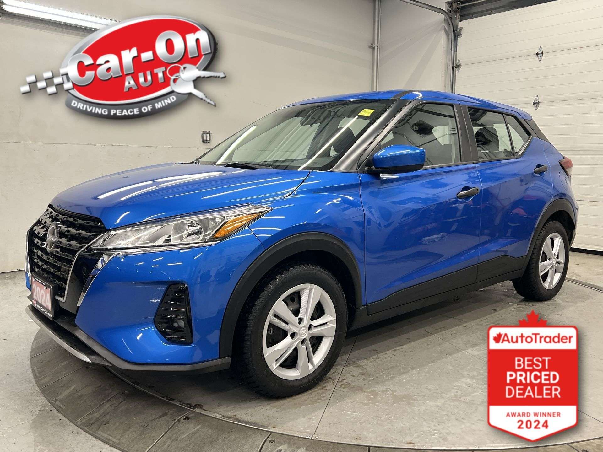 Blue 2024 Nissan Kicks SUV / Crossover Front-Wheel Drive Automatic
